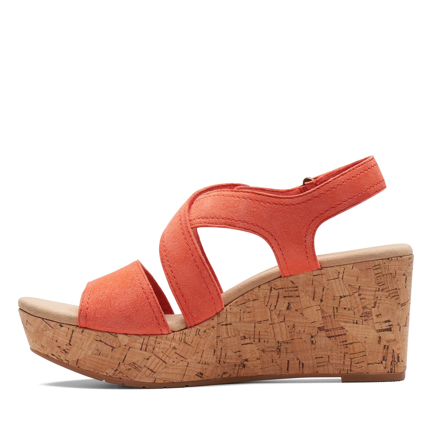 Clarks Rose Way Sandals (Wide Fit)
