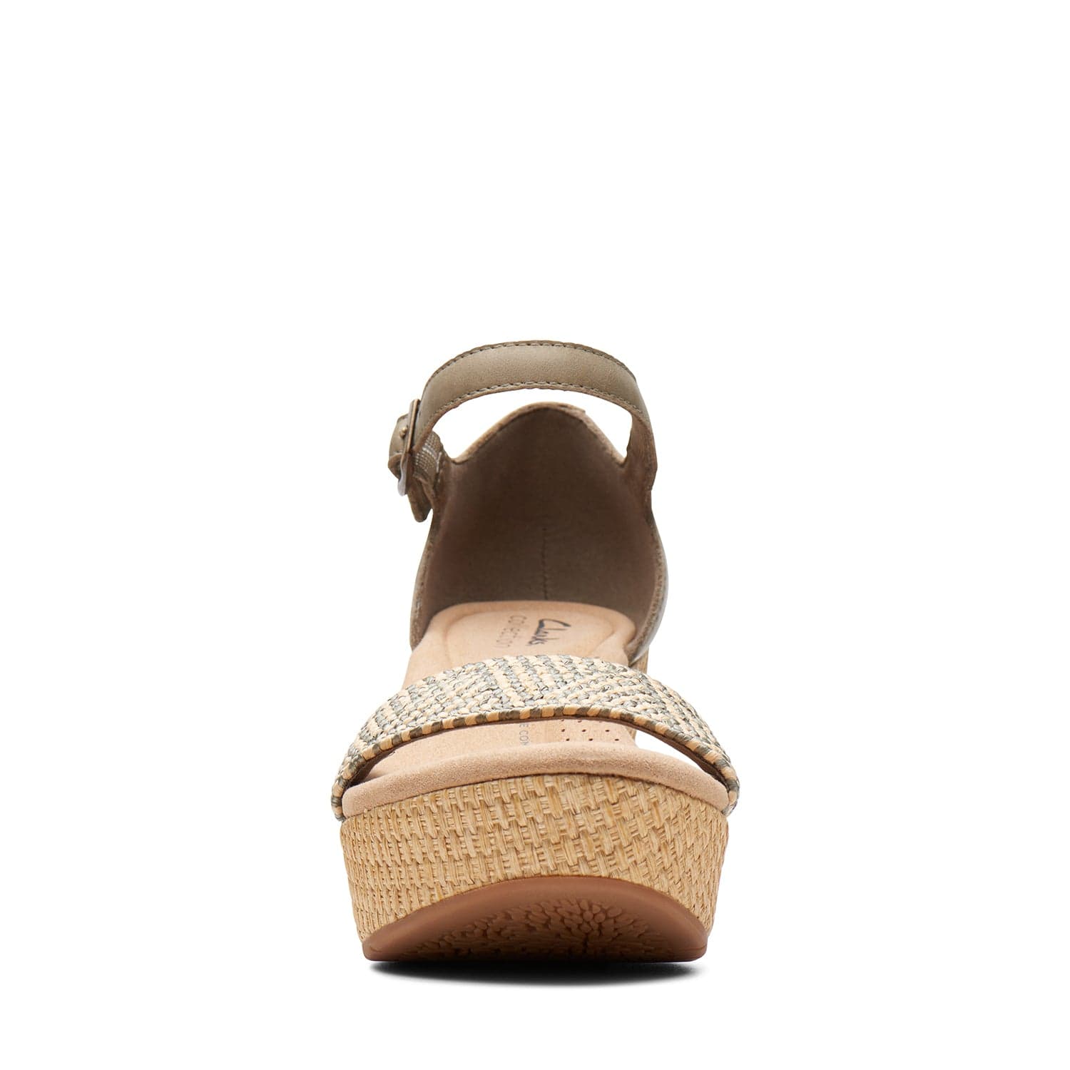 Clarks Rose Ease Sandals (Wide Fit)