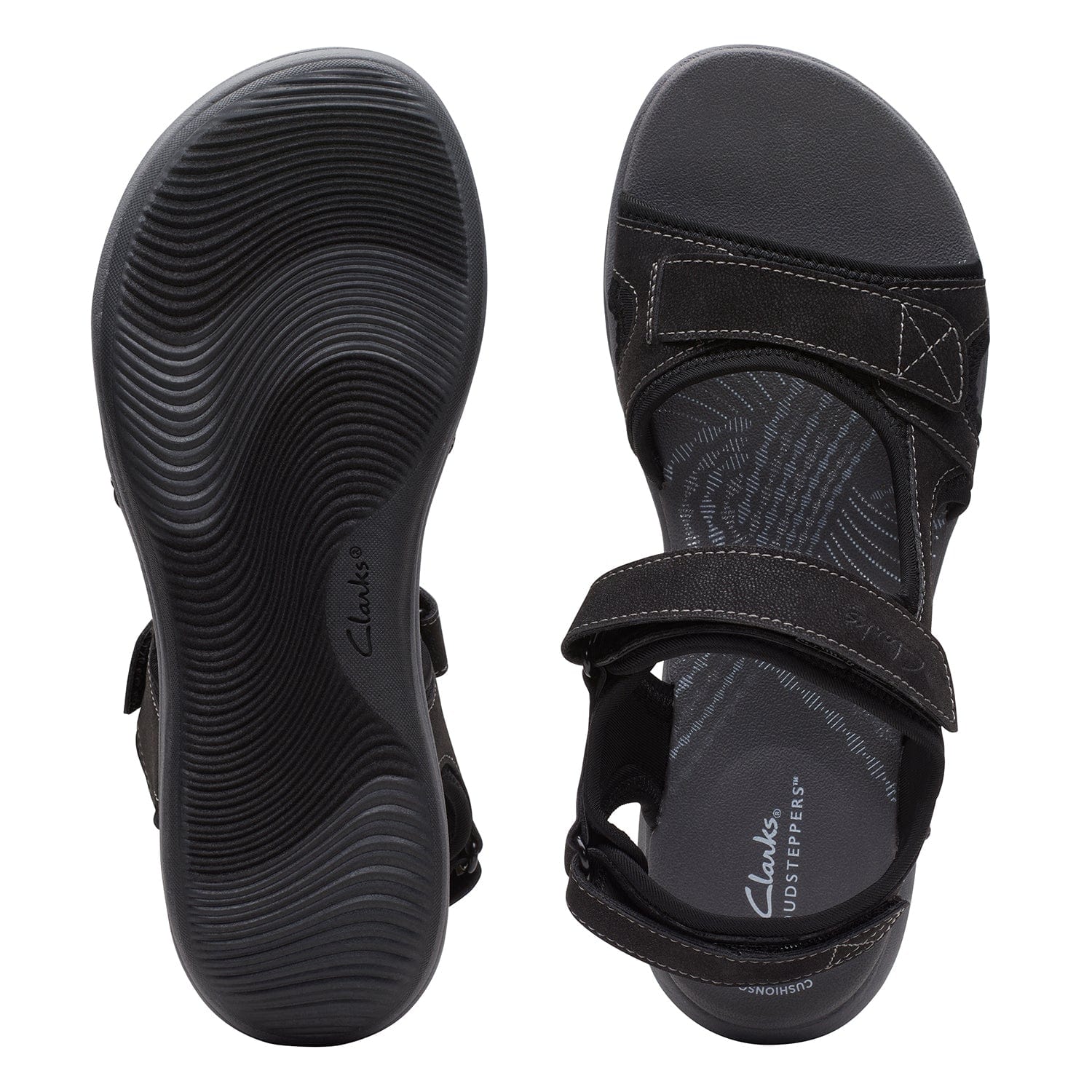 Clarks Mira Bay Sandals (Wide Fit)
