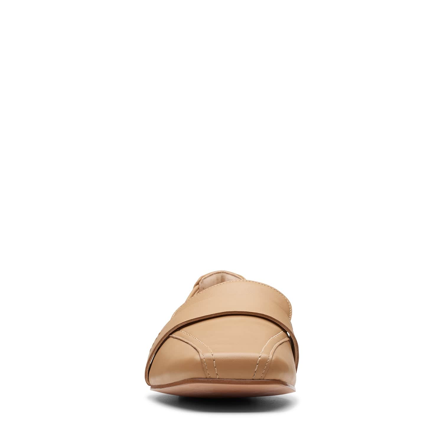 Clarks Seren Flat - Shoes - Camel Leather - 261716134 - D Width (Standard Fit)