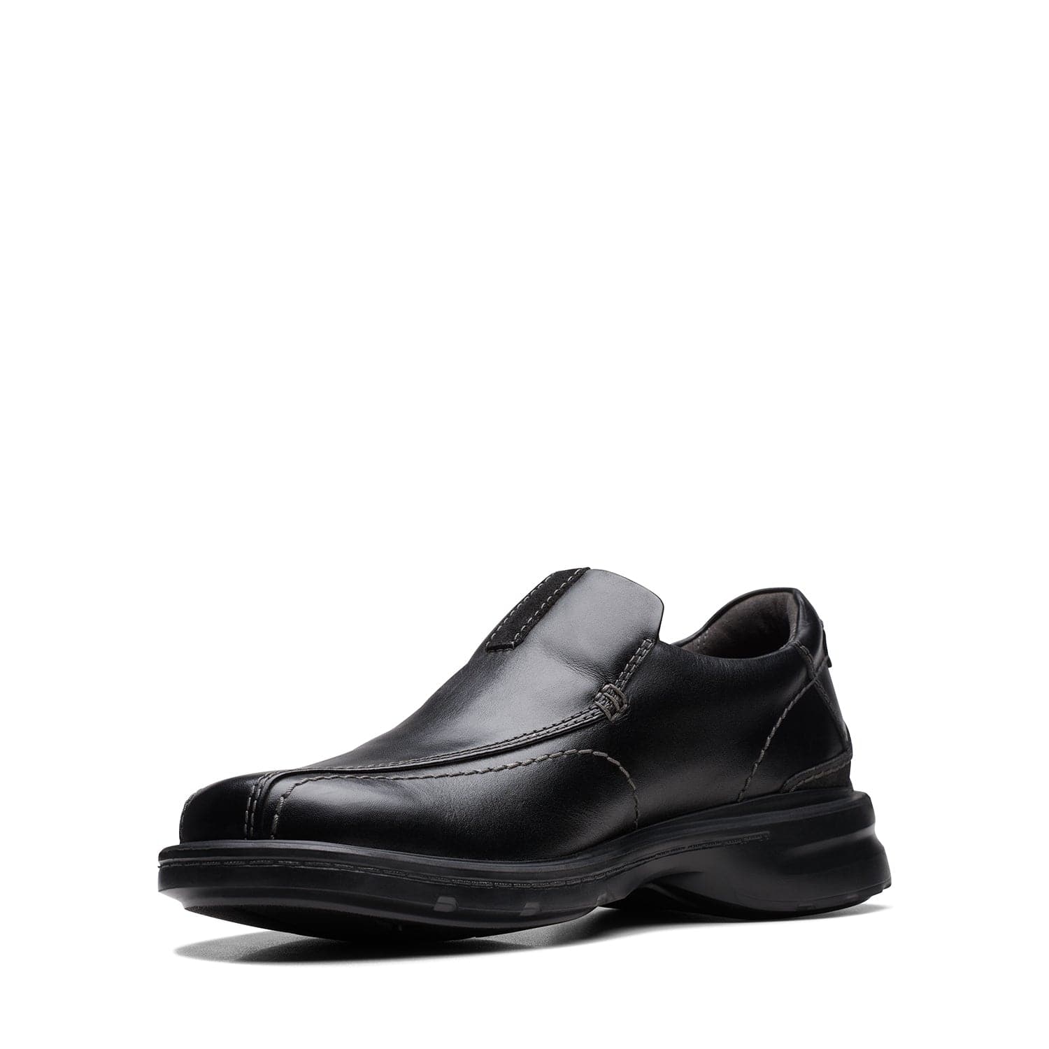 Clarks Gessler Step - Shoes - Black Leather - 261717748 - H Width (Wide Fit)