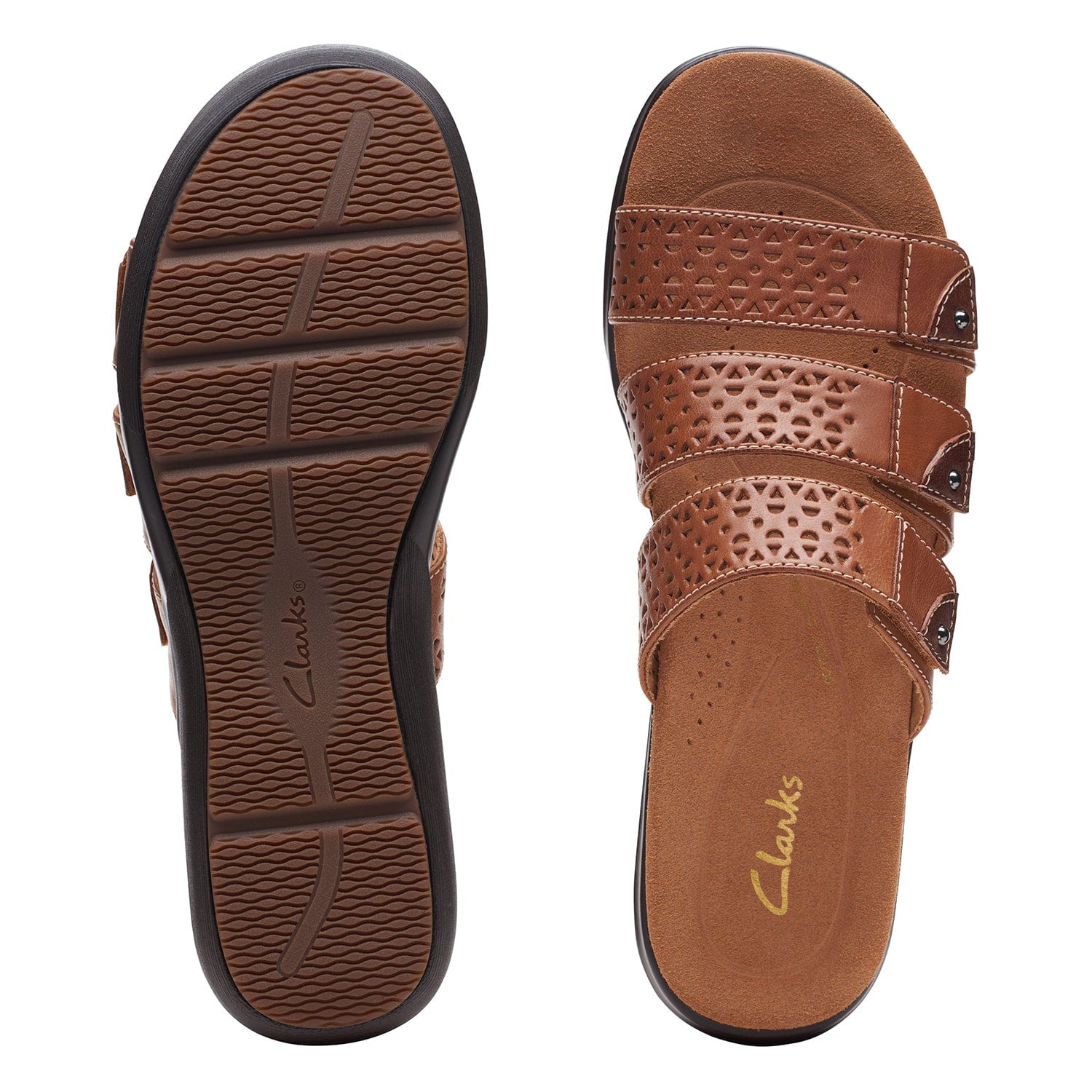 Clarks Kitly Walk Sandals (Wide Fit)