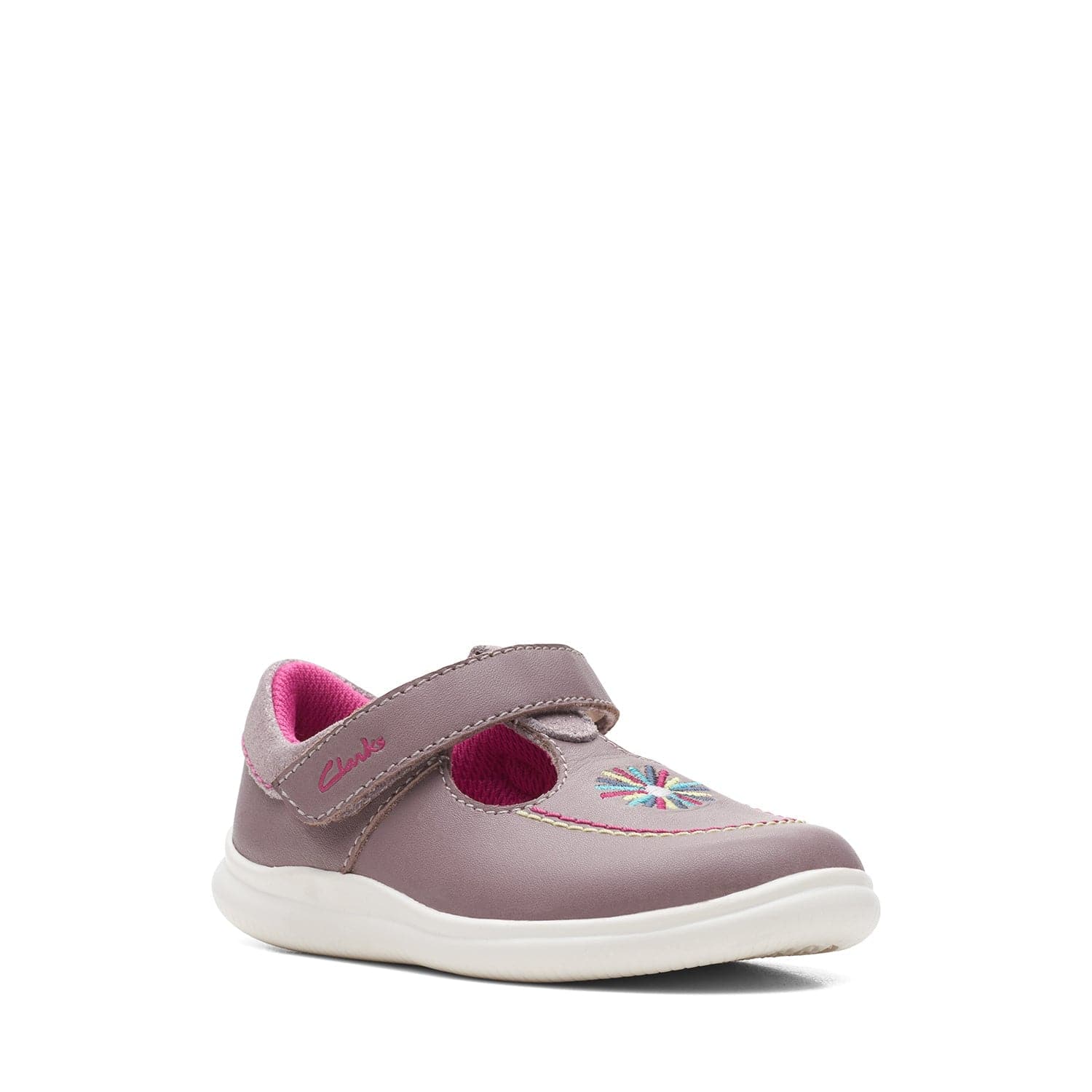 Clarks Crest Prom Toddler - Blue Combi - 261723058 - G (Wide)