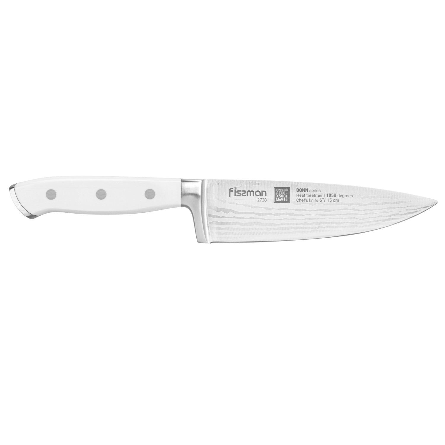 Fissman 6'' Chef`s Knife Bonn - X50CrMoV15 steel