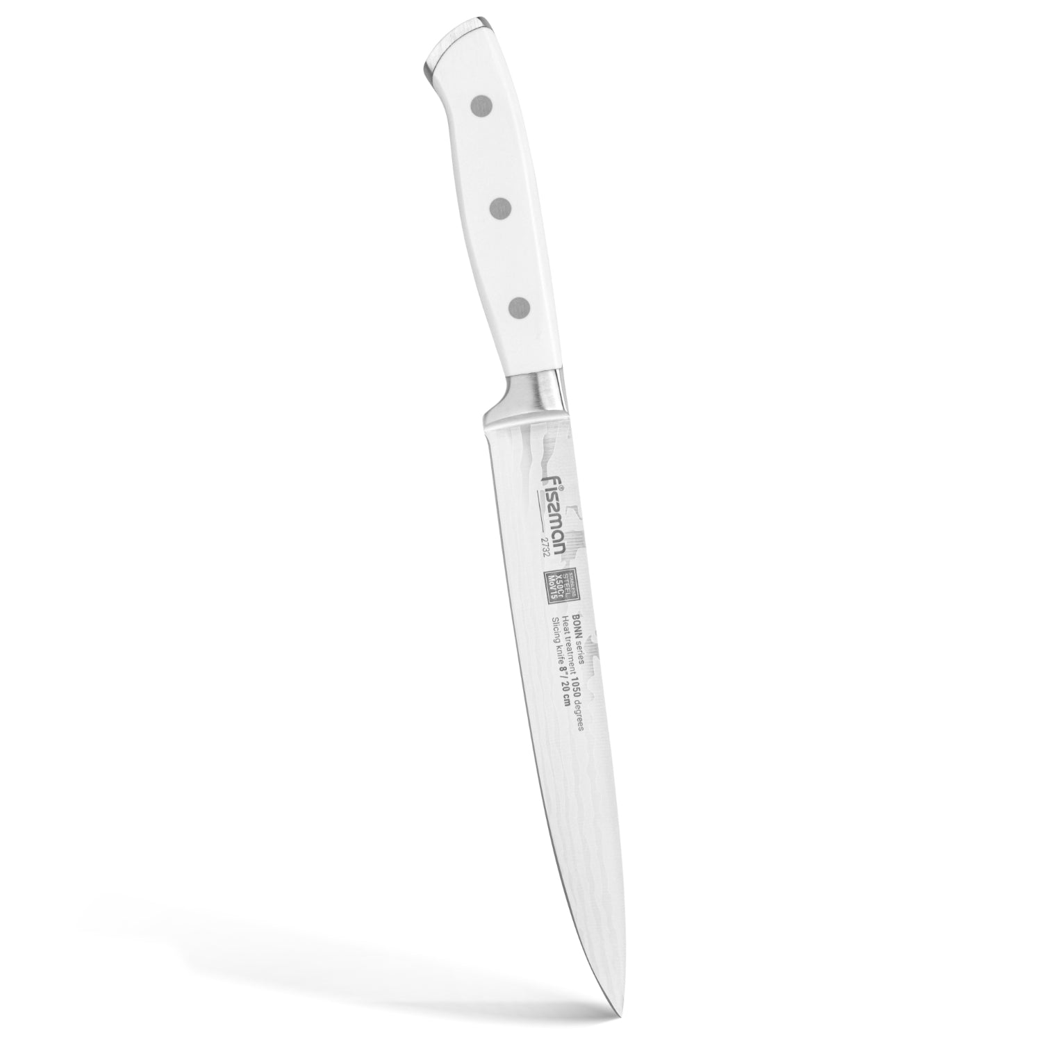 Fissman 8'' Slicing Knife Bonn - X50CrMoV15 steel