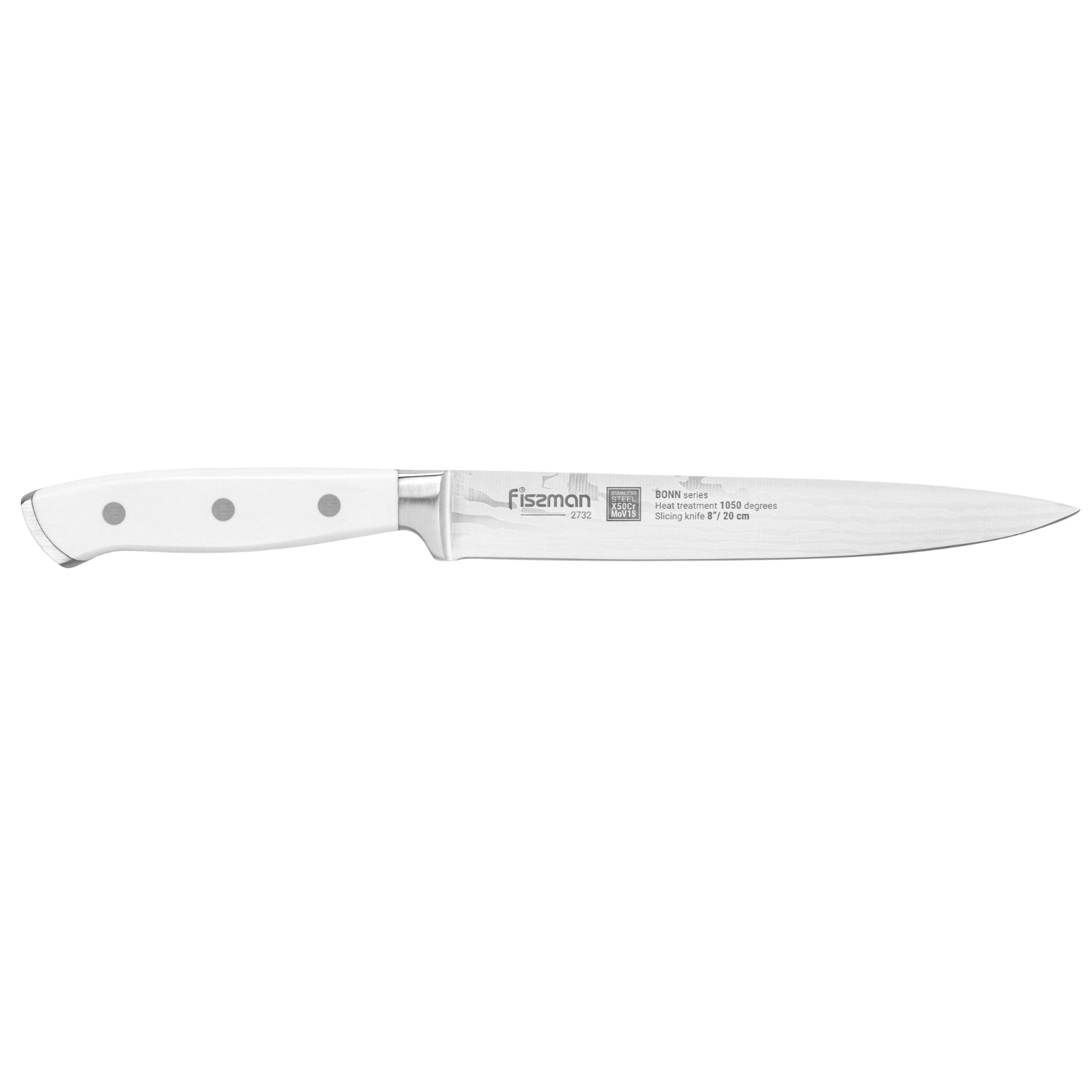 Fissman 8'' Slicing Knife Bonn - X50CrMoV15 steel