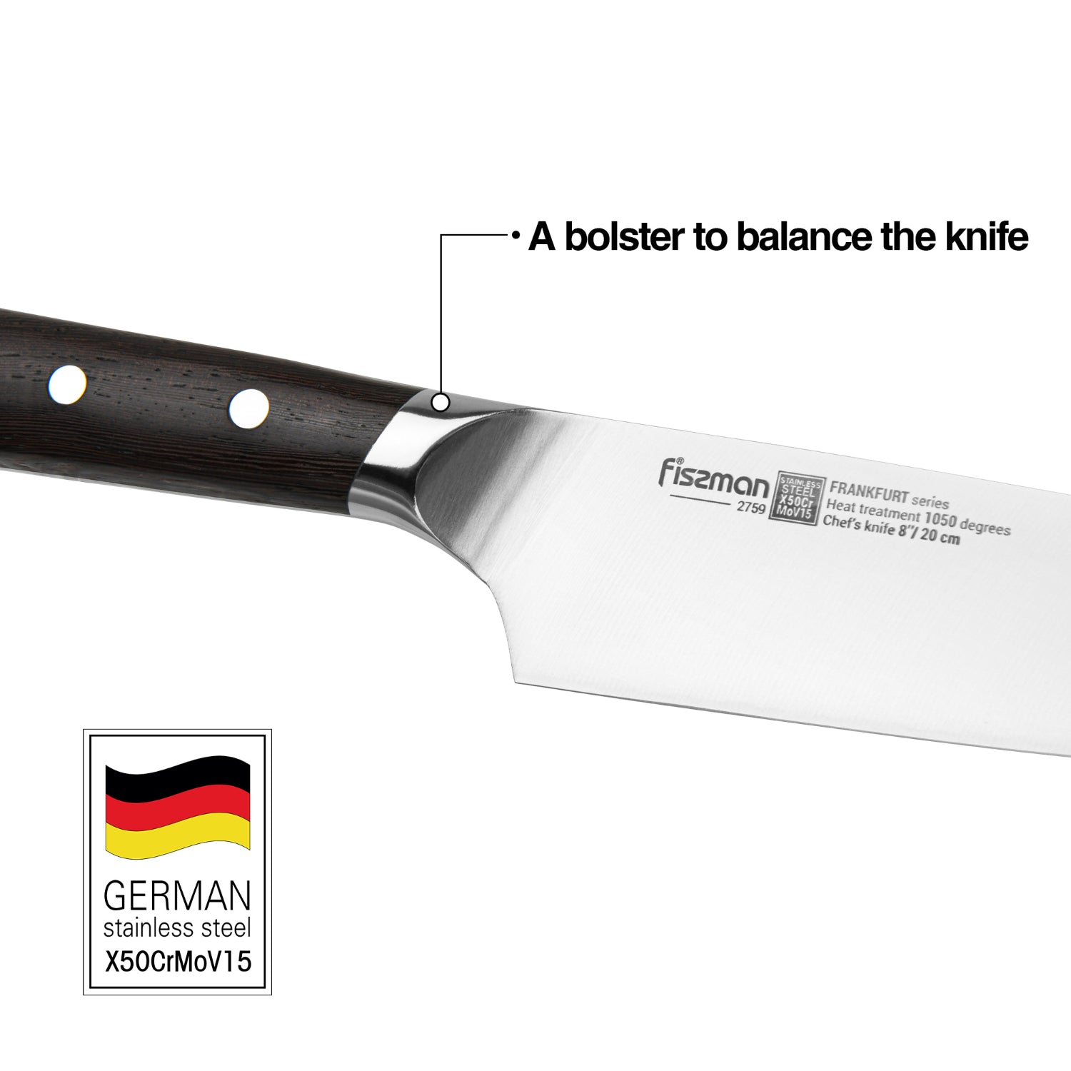 Fissman Chefs Knife FrankFruit 8Inch