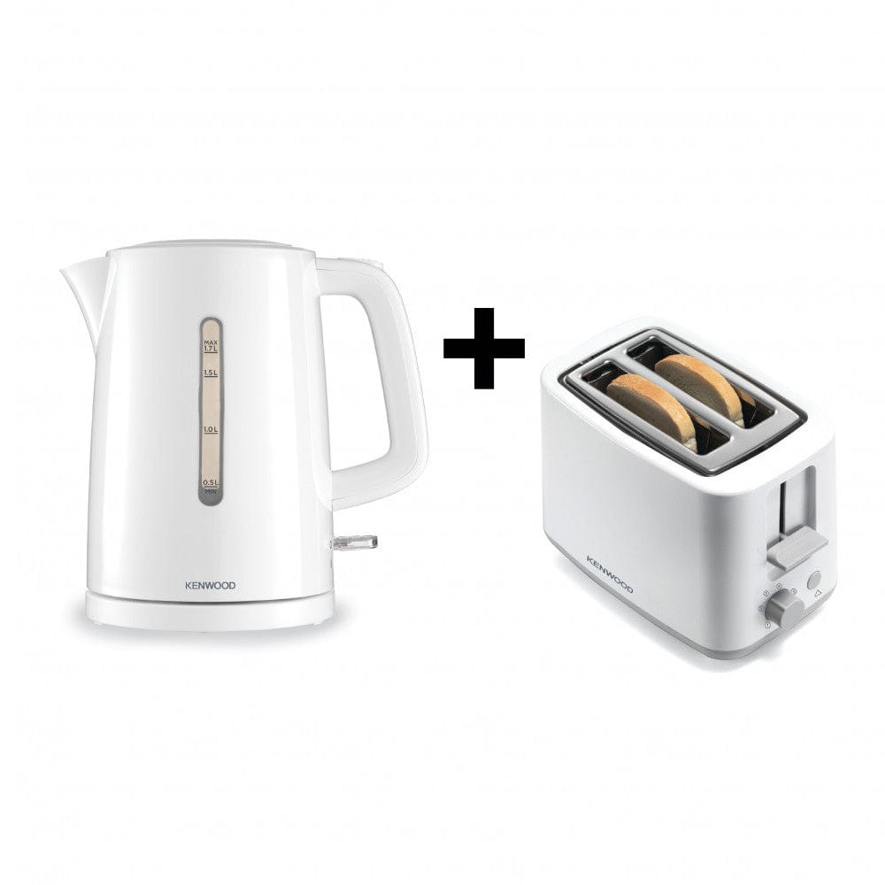 Kenwood Kettle ZJP00.000WH + Kenwood 2 Slice Toaster TCP01.A0WH