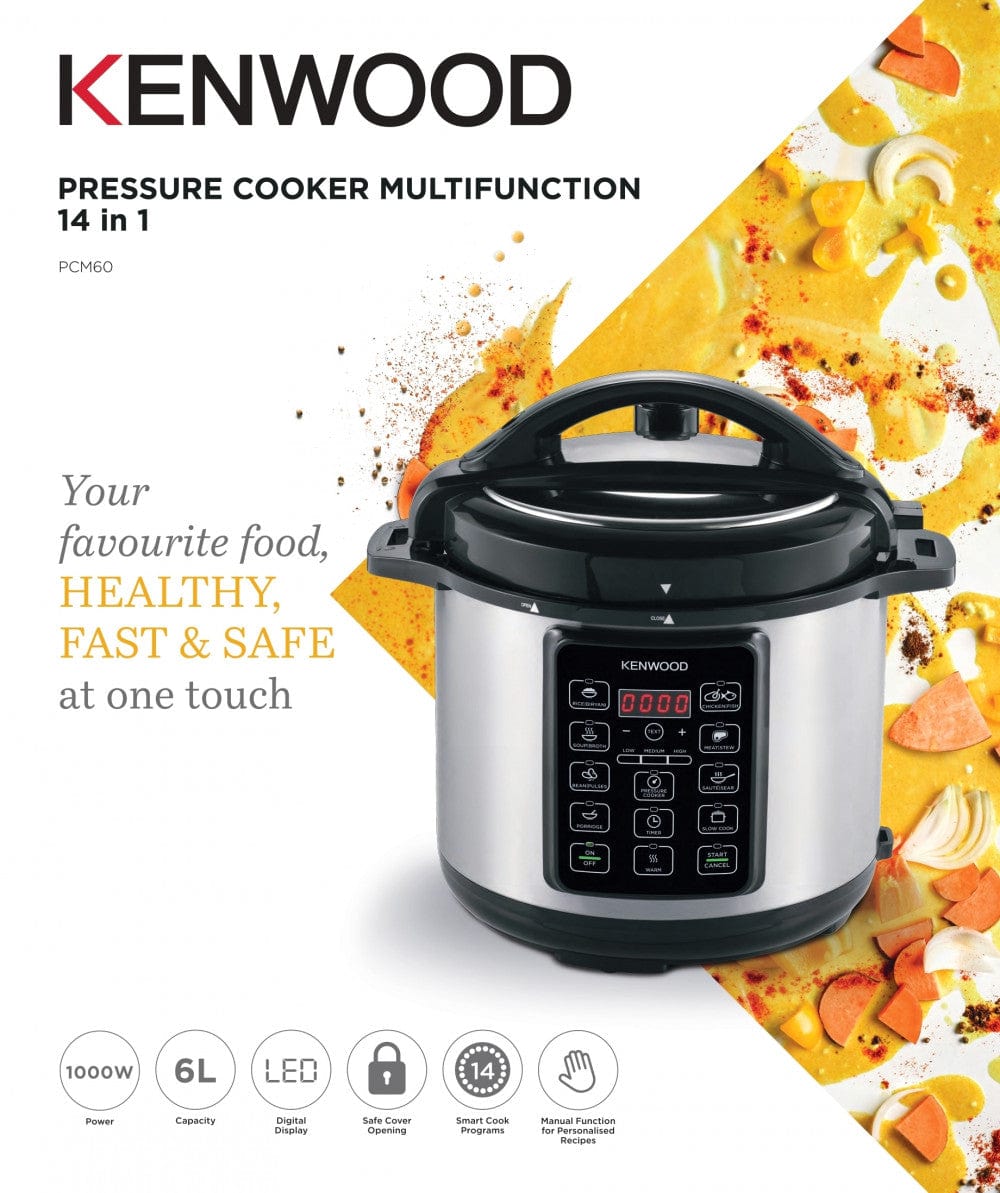 Kenwood قدر ضغط كهربائي 6 لتر