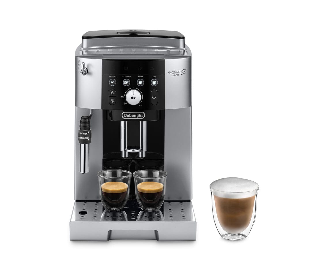 Delonghi Magnifica S Smart Automatic Coffee Machine Silverblk - Ecam250.23.Sb