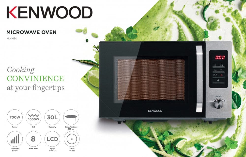 Kenwood فرن ميكروويف بشواية 30 لتر