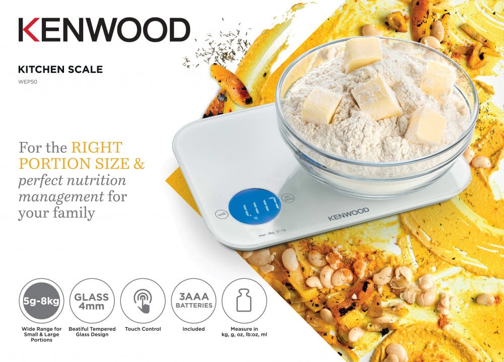 Kenwood Digital Kitchen Scale 5g-8kg
