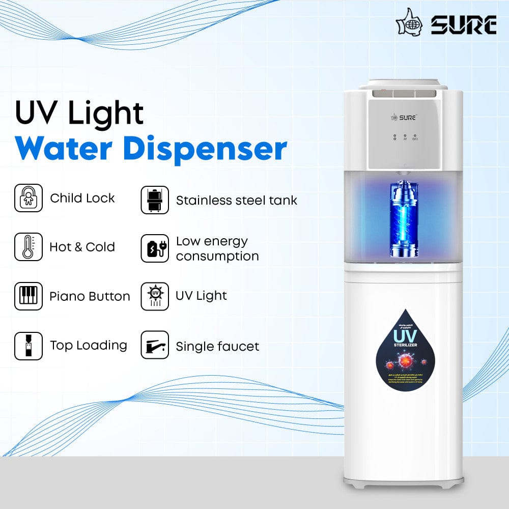 Sure Top Loading Water Dispenser with UV