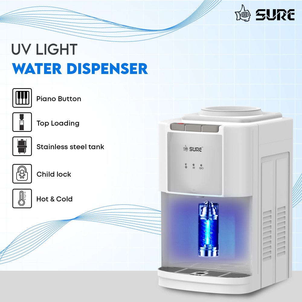 Sure Tabletop Water Dispenser with UV