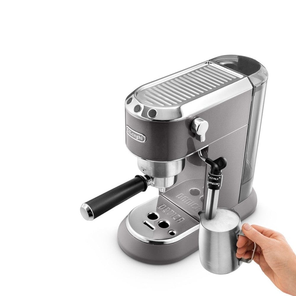 De'Longhi ماكينة تحضير قهوة اسبريسو بمضخة Ec785.Gy + De'Longhi مطحنة قهوة كهربائية Kg210