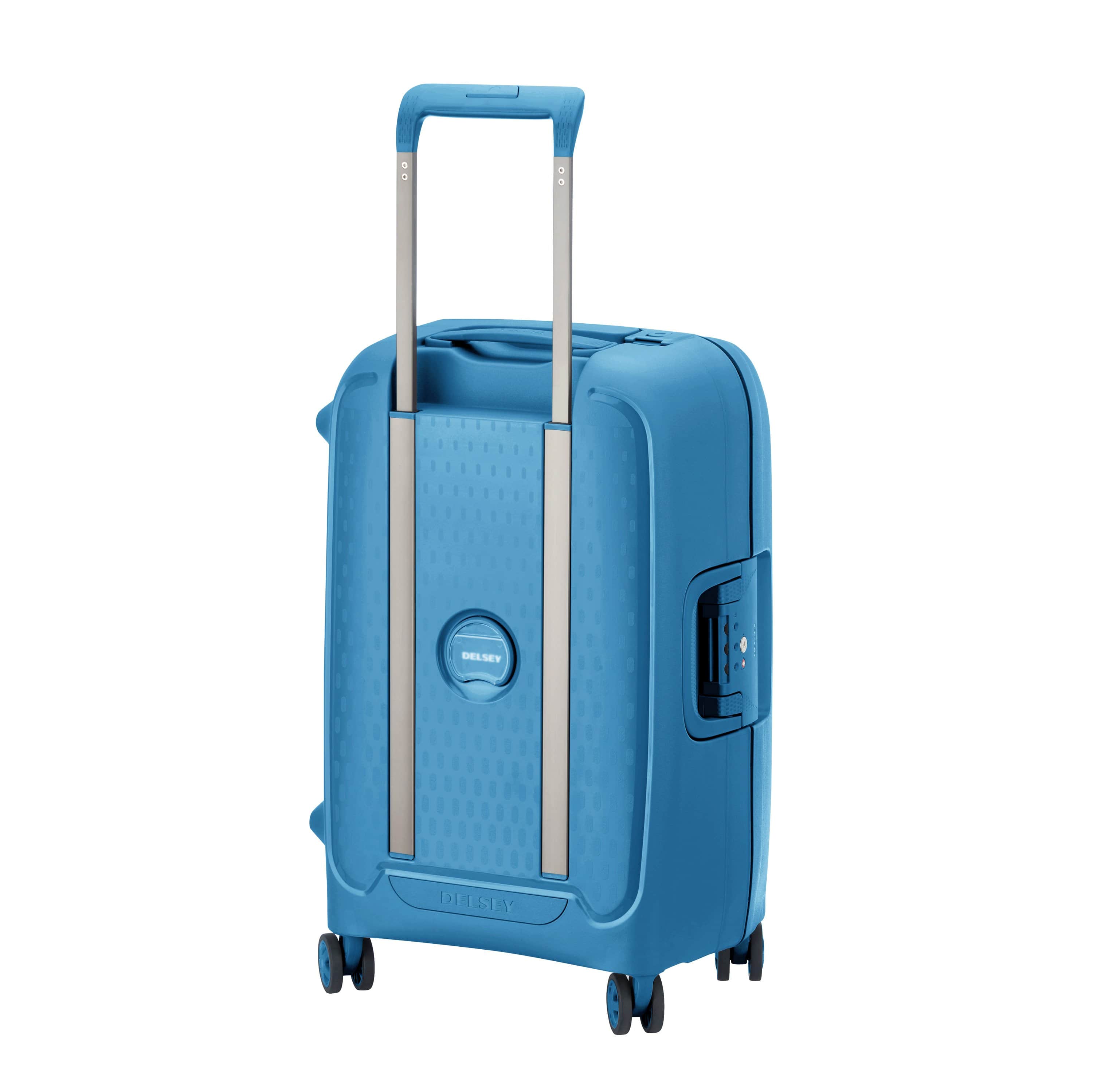ديلسي مونسي – عربة حقائب سفر سوفت كيس 4 عجلات مزدوجة 55 سم – أزرق فاتح – 00384480112