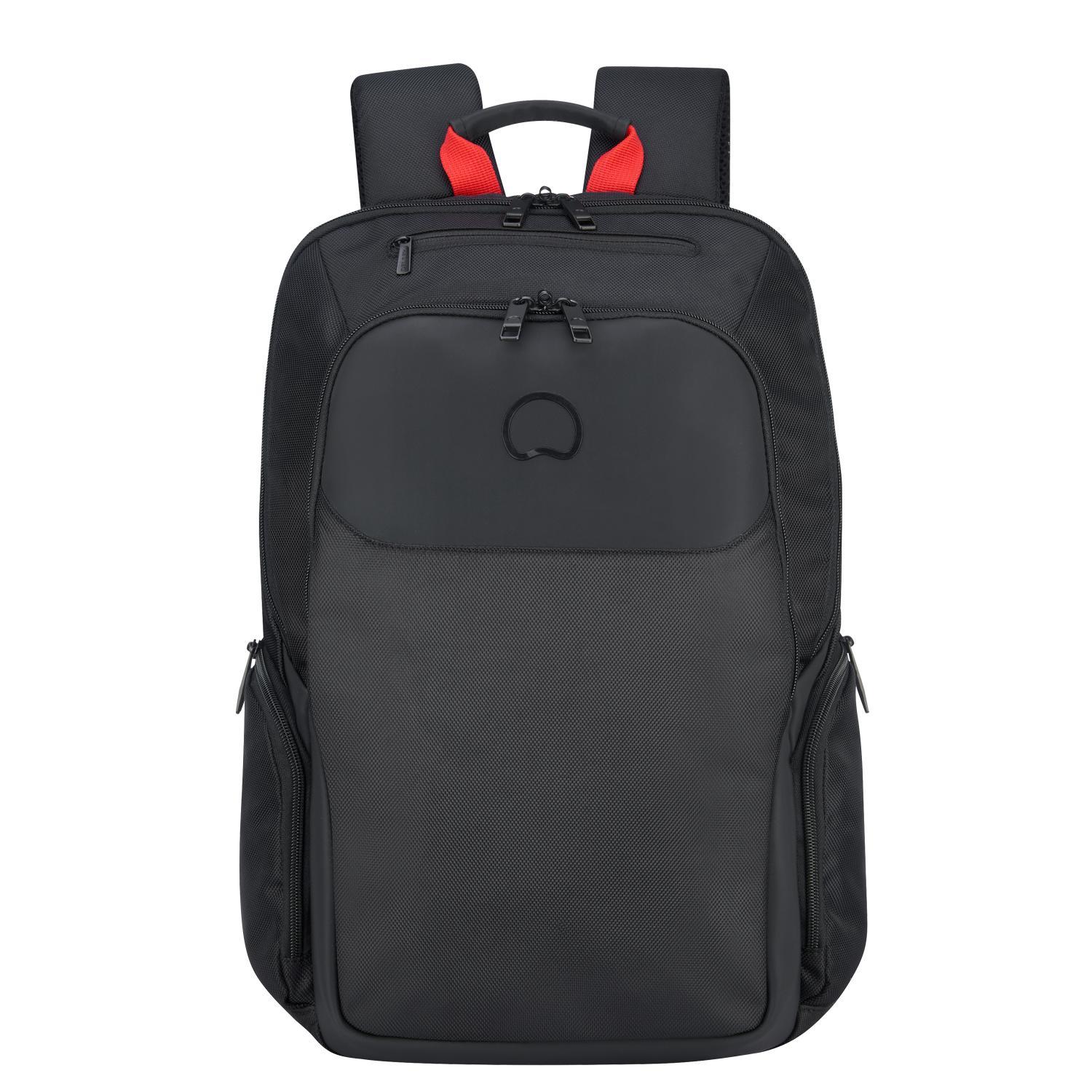 Delsey Parvis+ 2 Compartment Backpack Laptop 13.3 Inch Black - 00394460300 