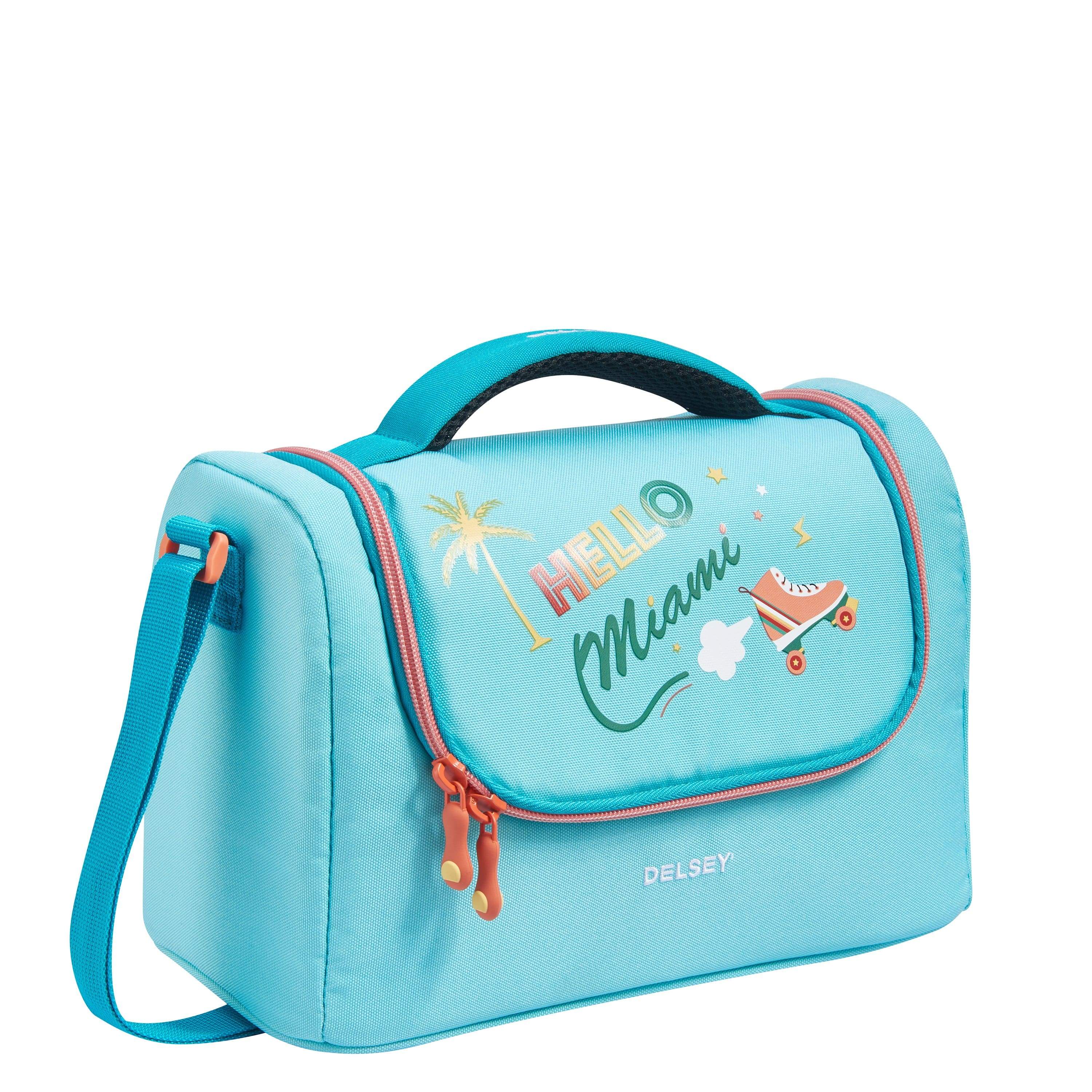 DELSEY SCHOOL 2019 ISOTHERM LUNCH BAG MIAMI TURQUOISE 00339319012 TURQUOISE