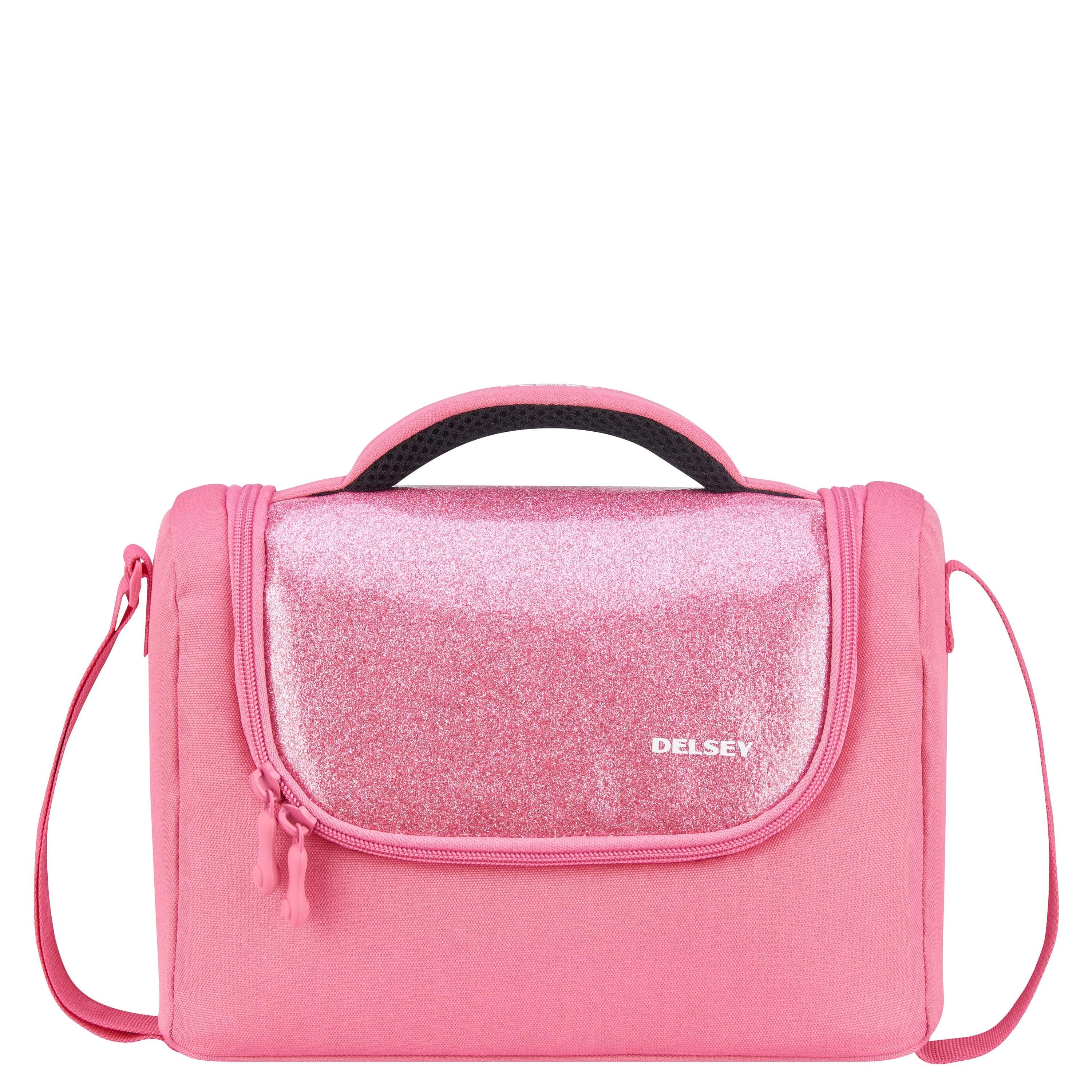 DELSEY SCHOOL 2019 ISOTHERM LUNCH BAG GLITTER PEONY 00339319009 PEONY