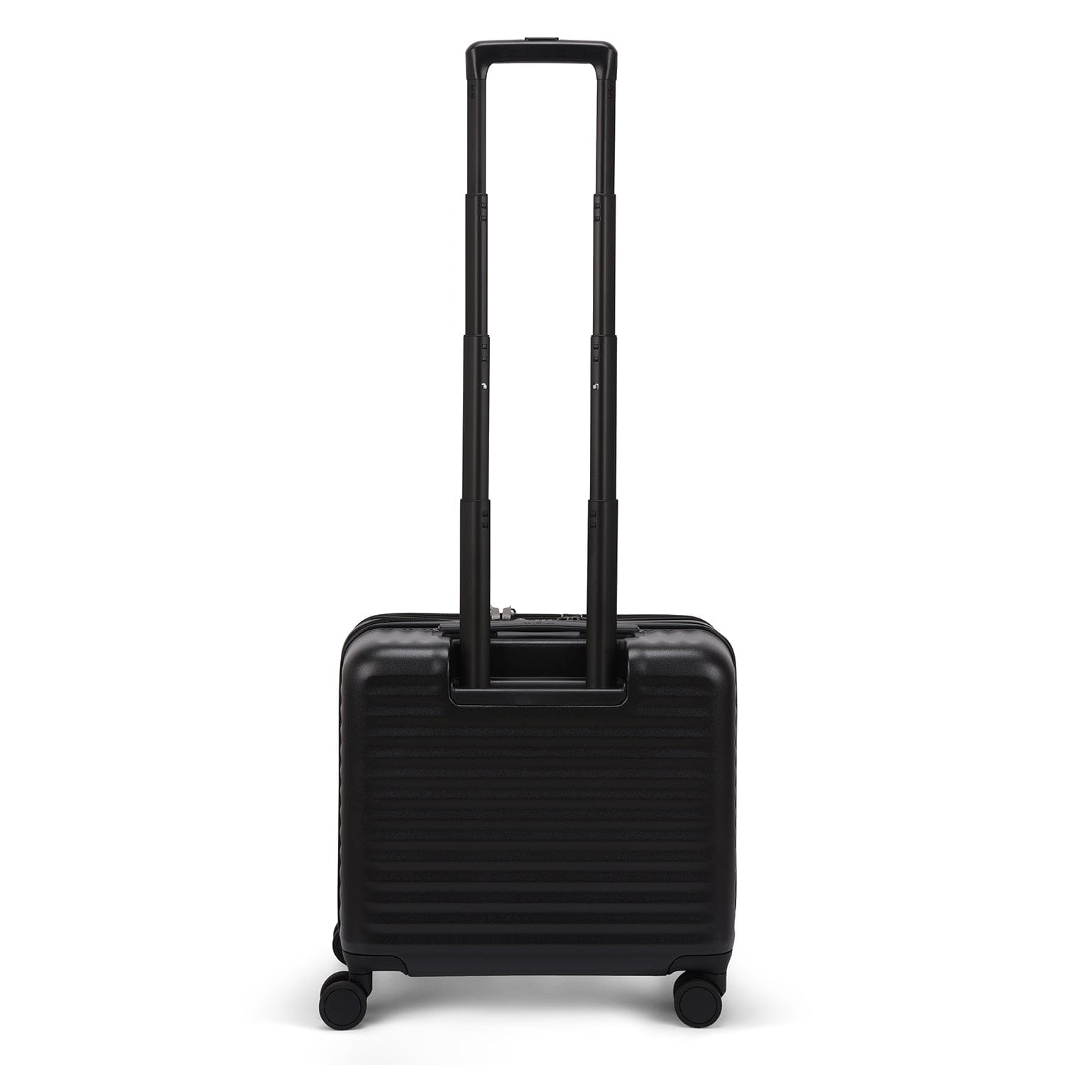 Echolac Celestra 43cm Hardcase Non-Expandable 4 Double Wheel Cabin Luggage Trolley Black - PC183F BLACK 17