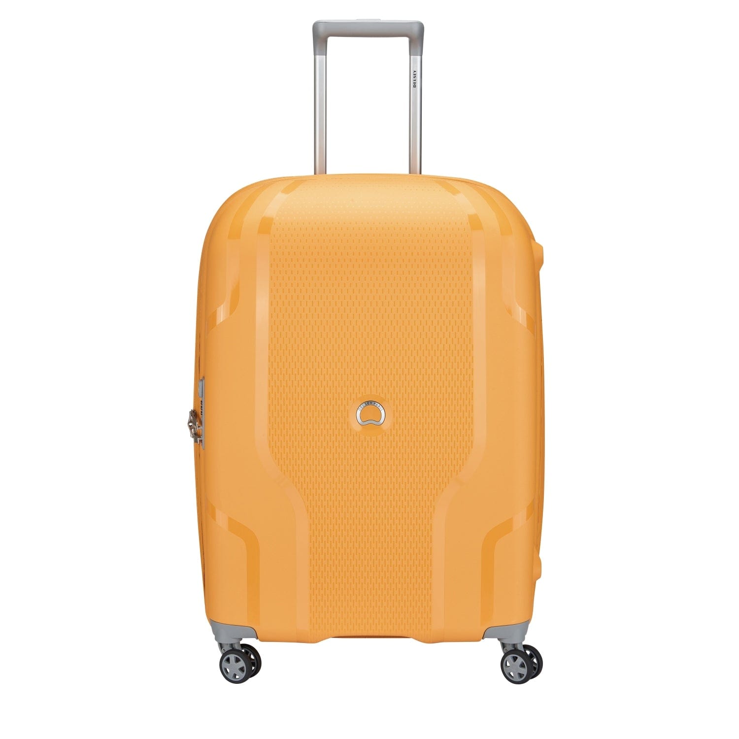 Delsey Clavel 70cm Hardcase 4 Double Wheel Expandable Check-In Luggage Trolley Yellow - 00384582005