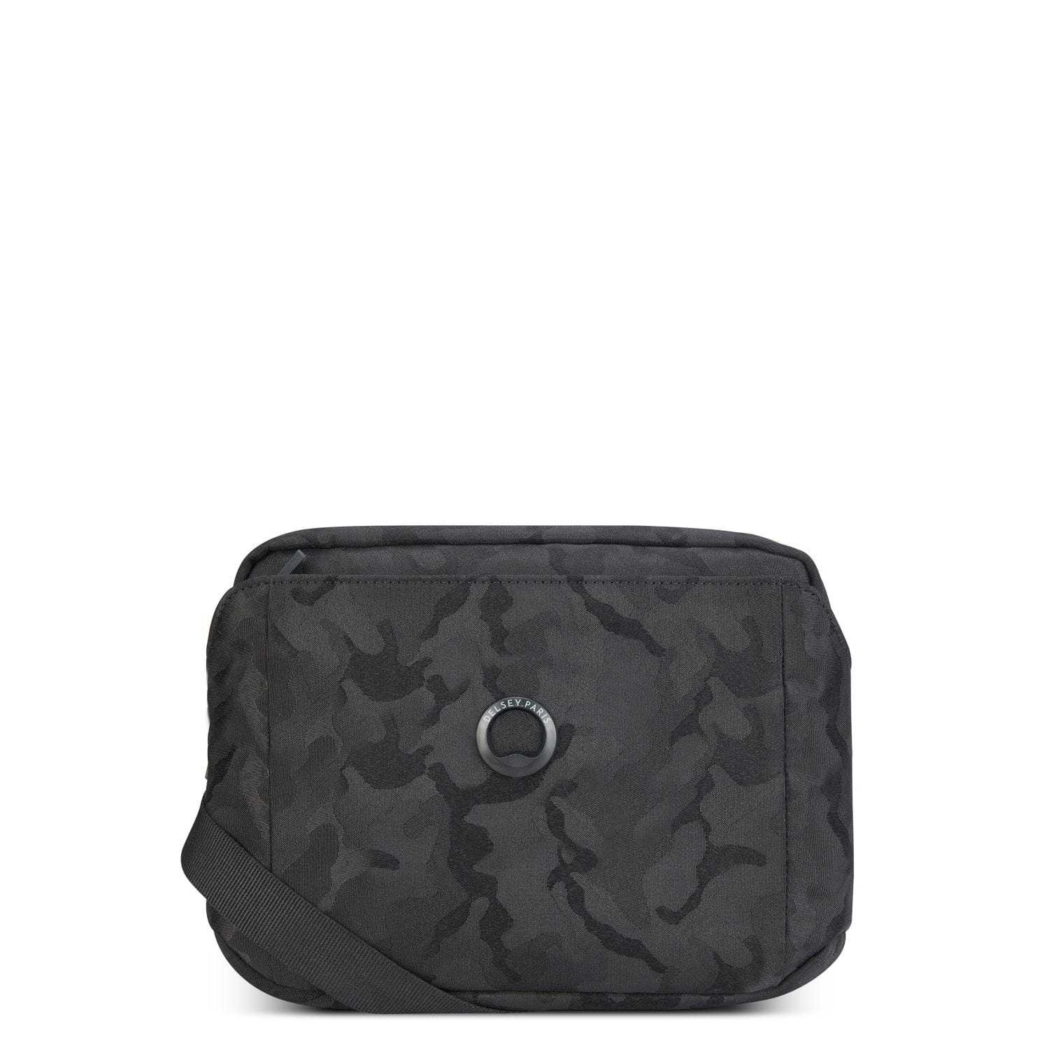 ديلسي بيكبوس 2 حقيبة كروس بودي صغيرة أفقية قابلة للمقارنة - تمويه أسود - 00335411110