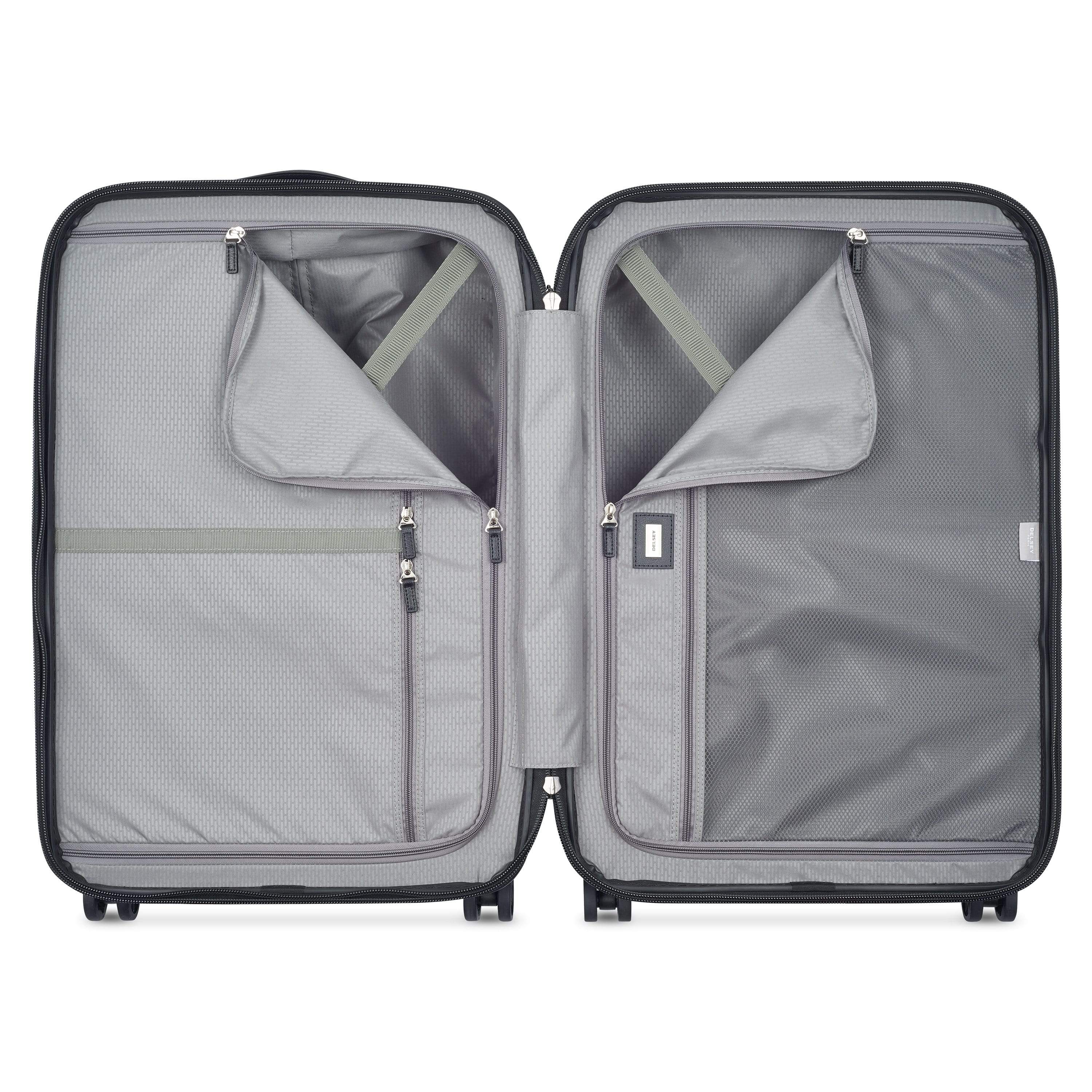 Delsey Chatelet Air 67cm Hardcase 4 Double Wheel Check-In Luggage Trolley Black - 00167281000