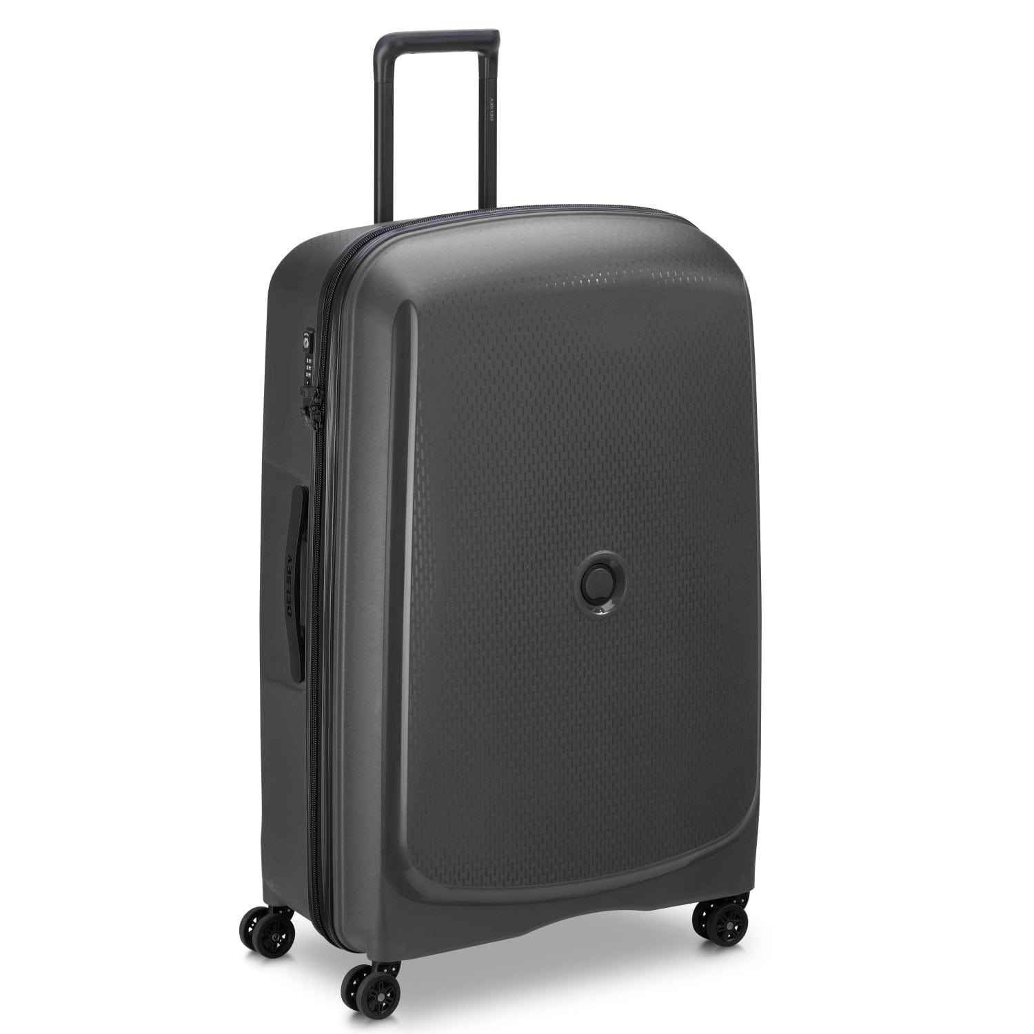 Delsey Belmont+ 81cm Hardcase 4 Double Wheel Non-Expandable Check-In Luggage Trolley Black - 00386180600