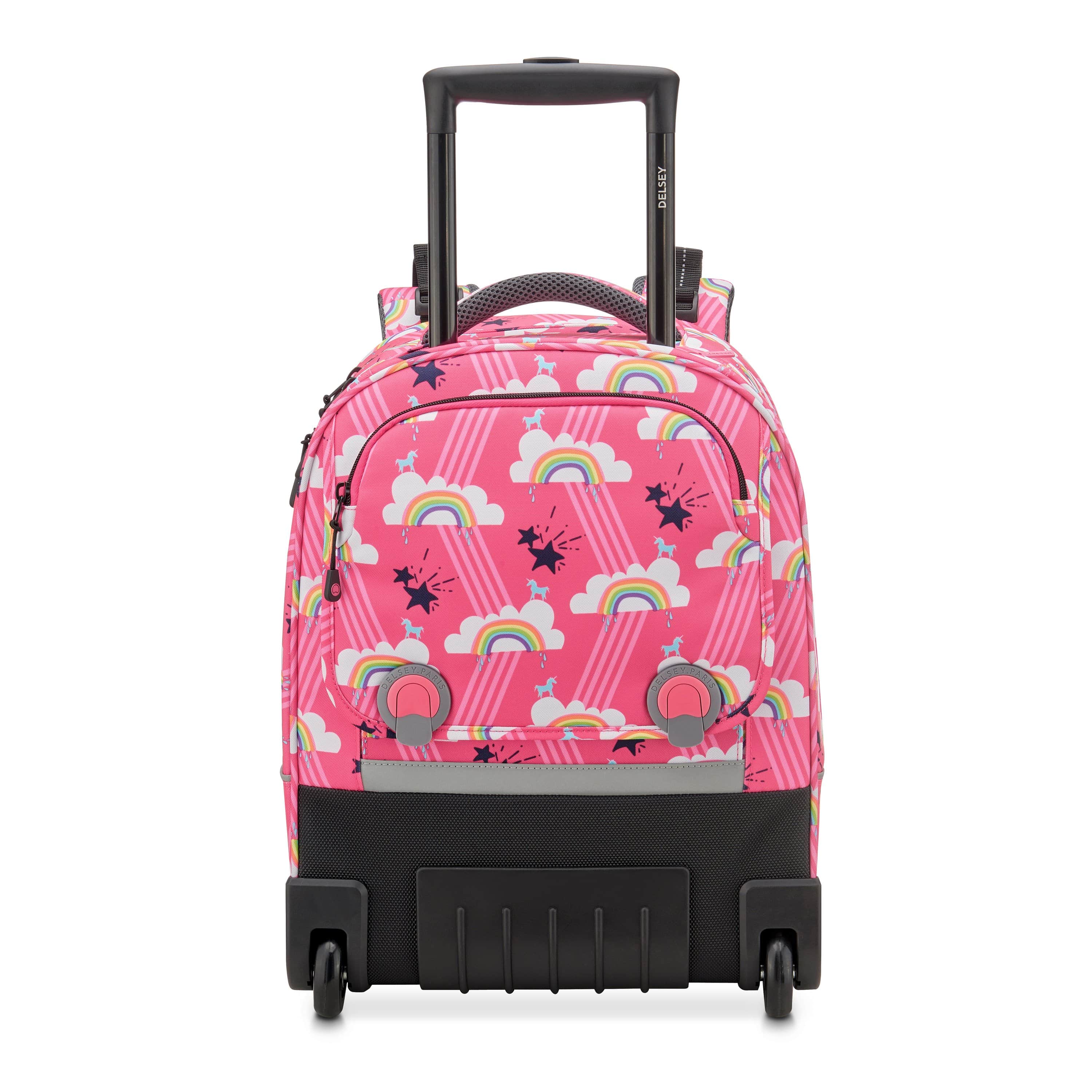 Delsey BTS 2021 Vertical Wheeled School Bags Pink