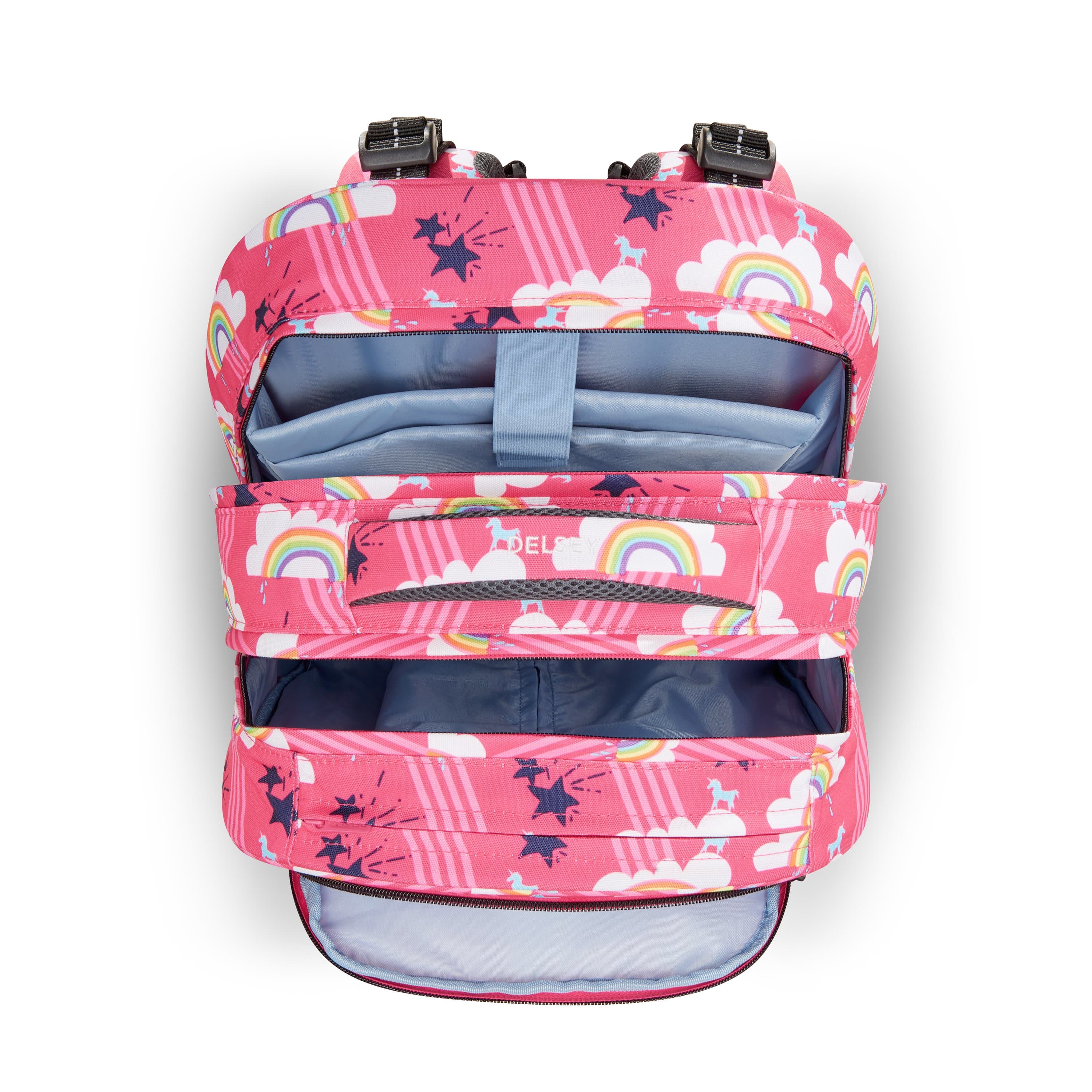 Delsey BTS 2021 Vertical Wheeled School Bags Pink