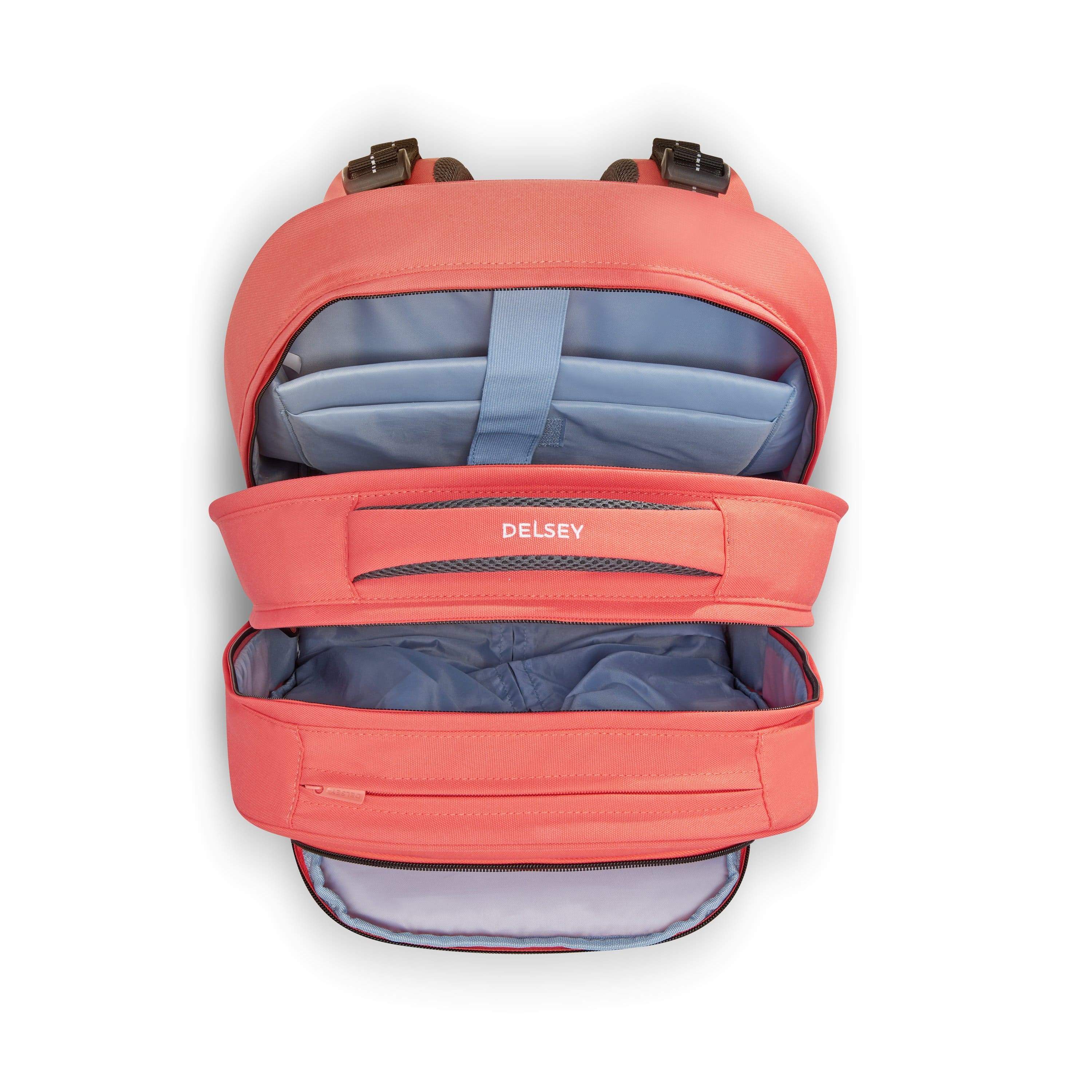 ديلسي BTS 2021 حقائب مدرسية عمودية ذات عجلات مرجانية / وردي