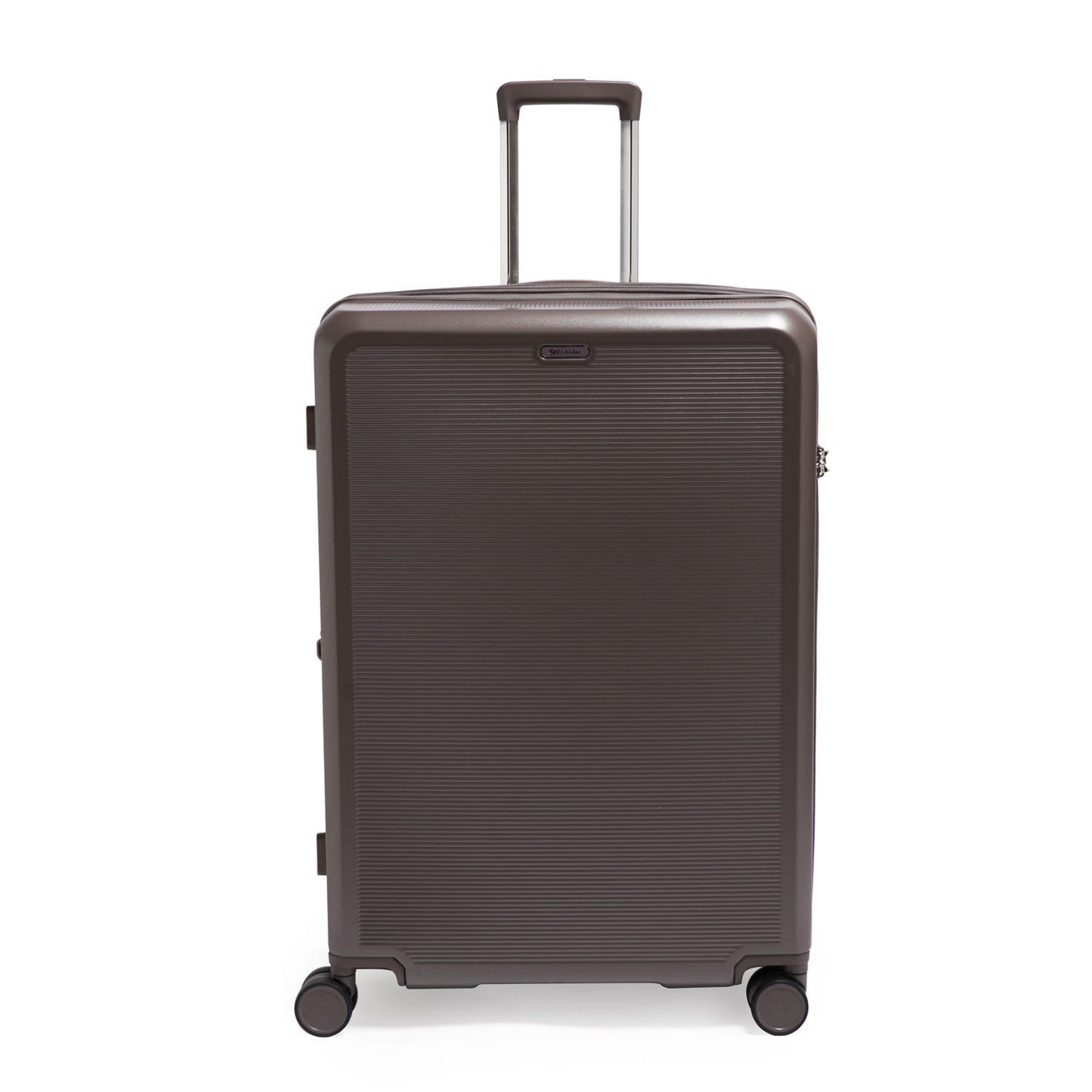 Echolac Sense 78cm Hardcase Expandable 4 Double Wheel Check-In Luggage Trolley Brown - CHT0023S -28 Brown