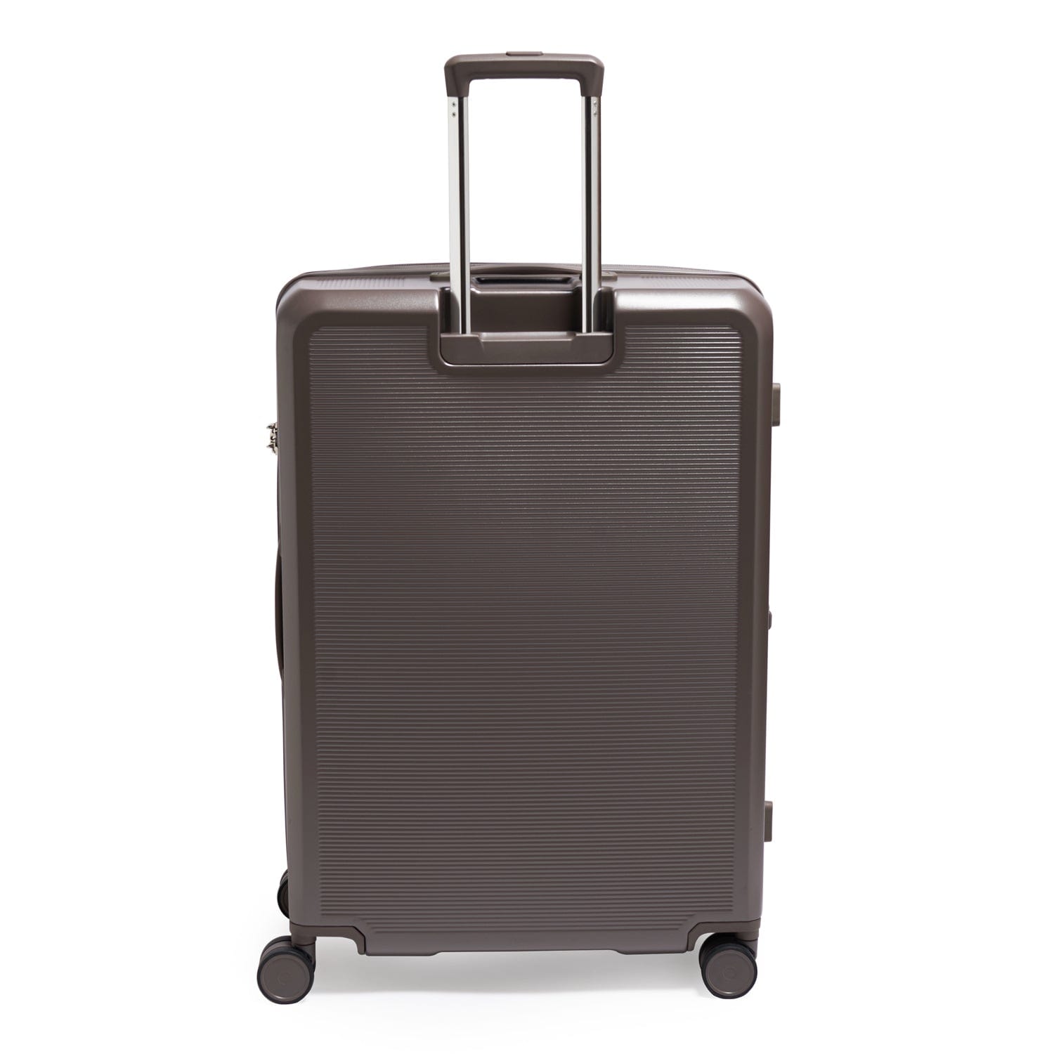 Echolac Sense 78cm Hardcase Expandable 4 Double Wheel Check-In Luggage Trolley Brown - CHT0023S -28 Brown