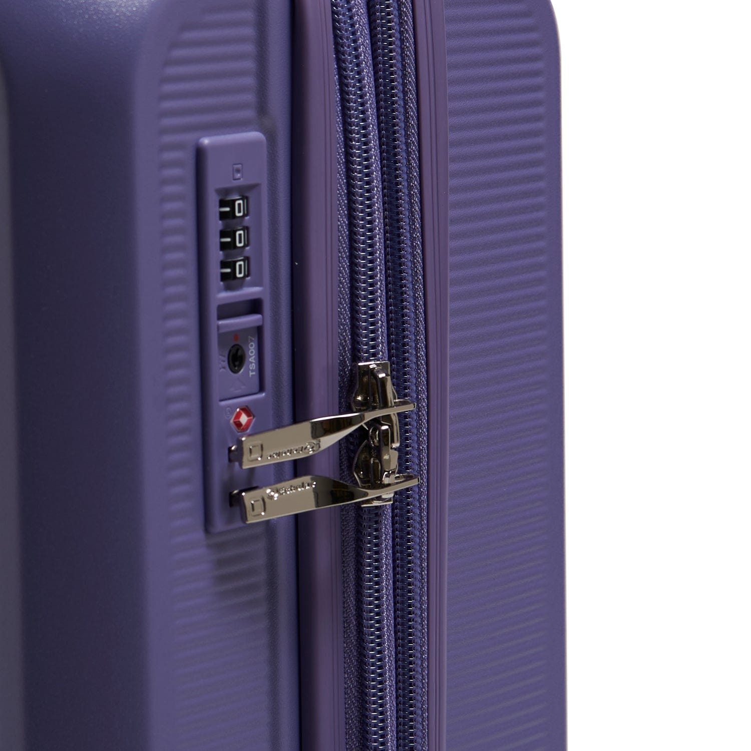 Echolac Sense 78cm Hardcase Expandable 4 Double Wheel Check-In Luggage Trolley Purple - CHT0023S -28 Purple
