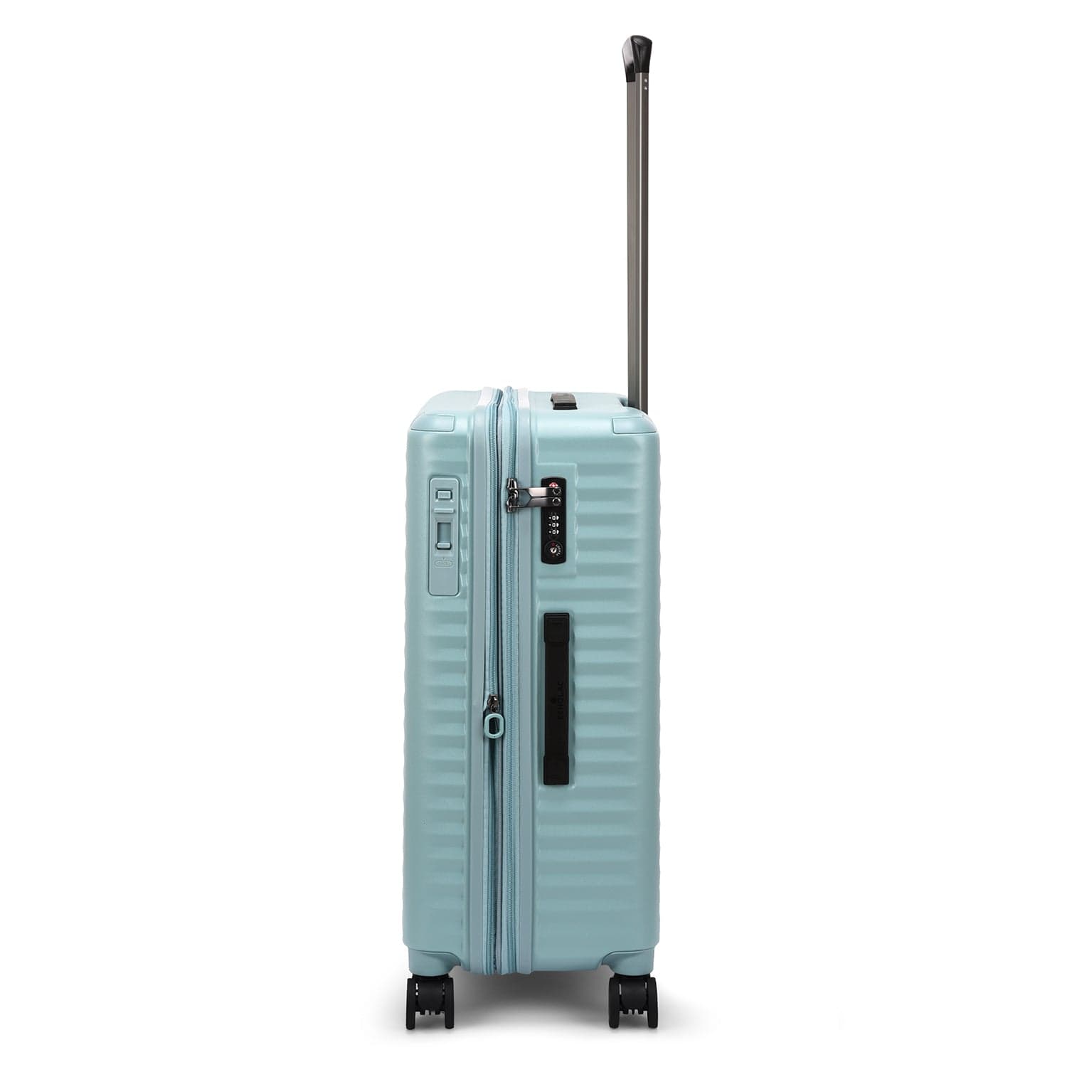 Echolac Celestra 66.5cm Hardcase Expandable 4 Double Wheel Cabin Luggage Trolley Slate Blue - PC183XA SLATE BLUE 24