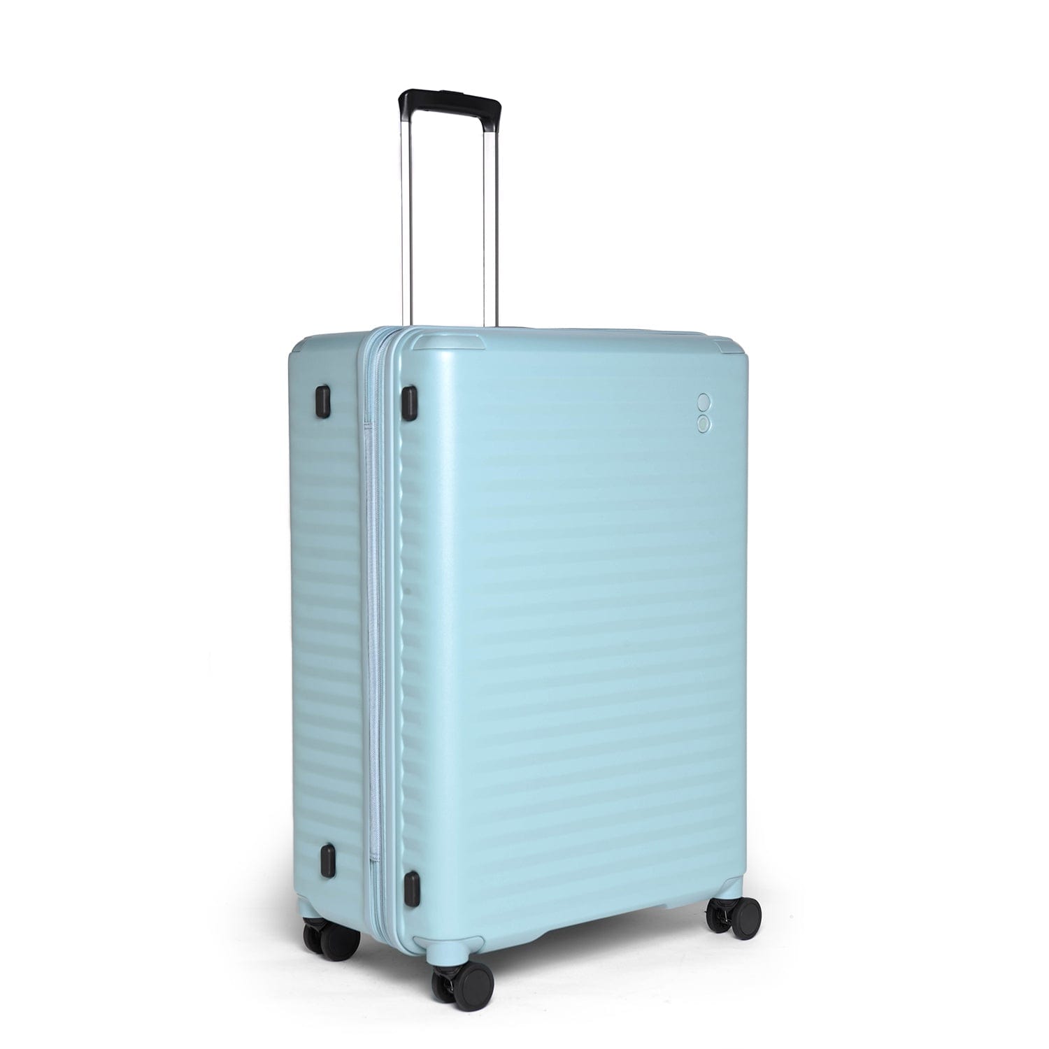 Echolac Celestra 76.5cm Hardcase Expandable 4 Double Wheel Check-In Luggage Trolley Slate Blue - PC183XA