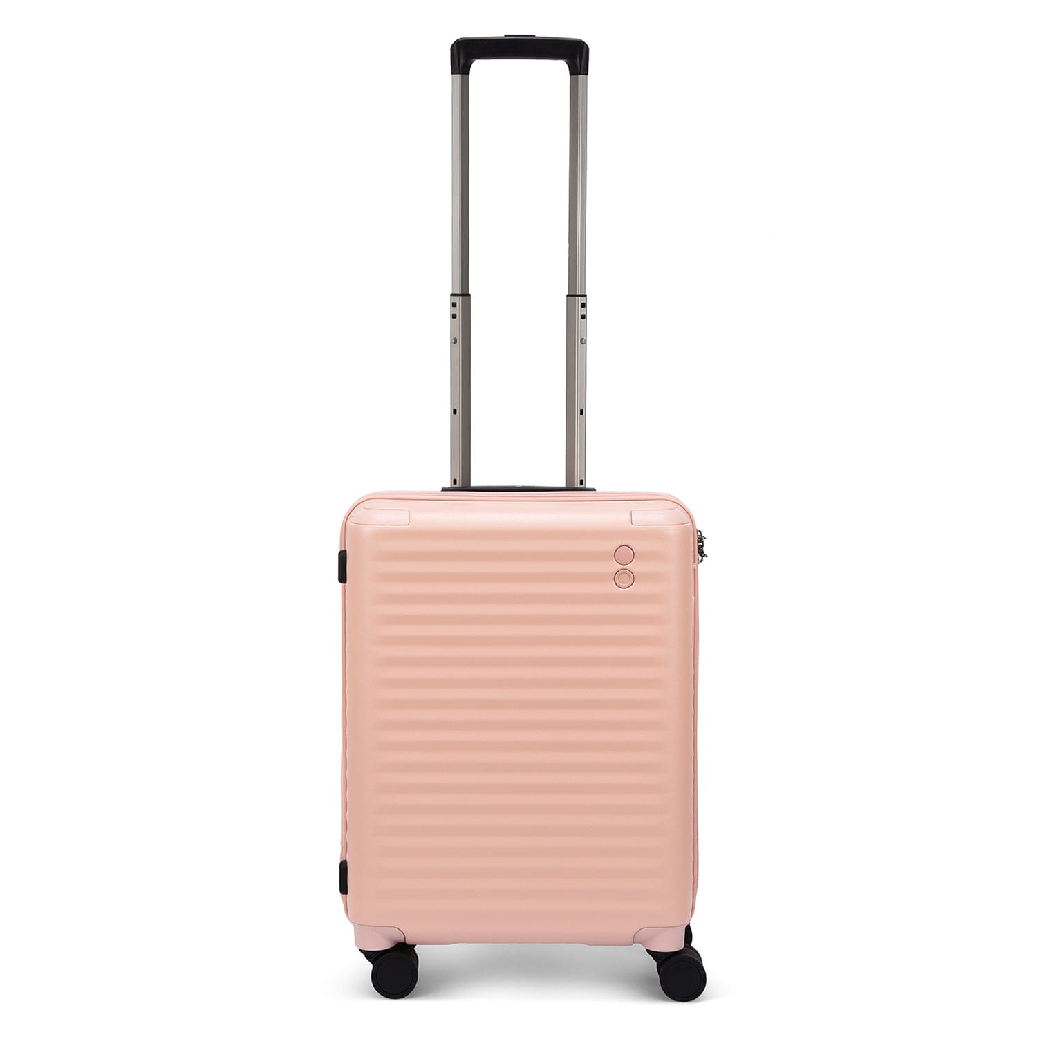 Echolac Celestra 55cm Hardcase Non-Expandable 4 Double Wheel Cabin Luggage Trolley Pink - PC183XA PINK 20