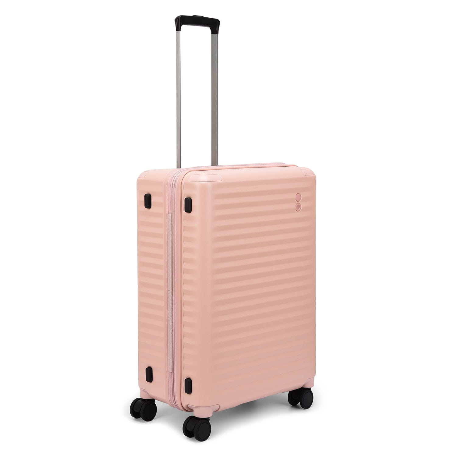 Echolac Celestra 66.5cm Hardcase Expandable 4 Double Wheel Check-In Luggage Trolley Pink - PC183XA PINK 24