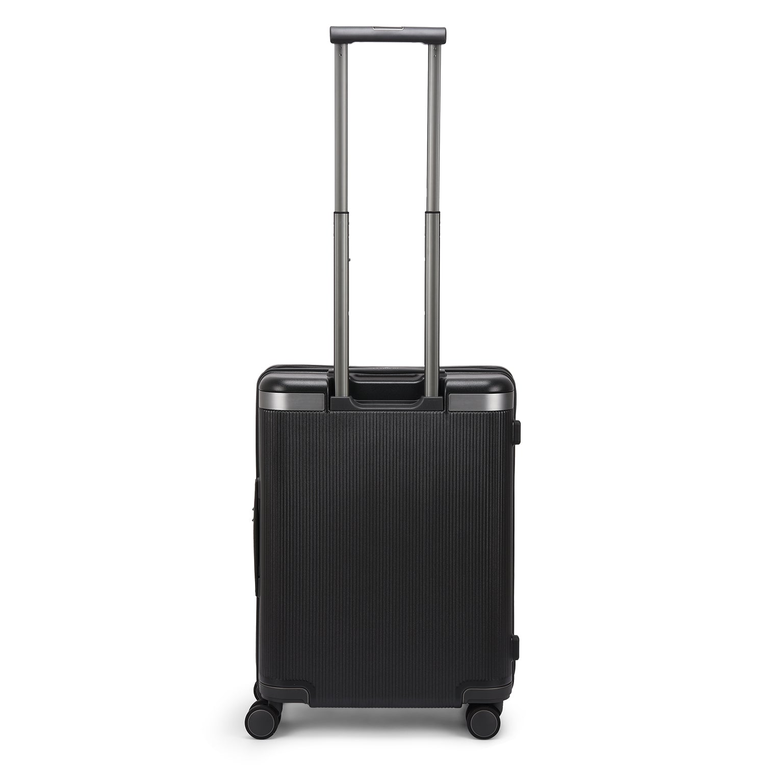 Echolac Dynasty 55cm Hardcase Non-Expandable 4 Double Wheel Cabin Luggage Trolley Vulcan Grey - PC142 20 VULCAN GREY