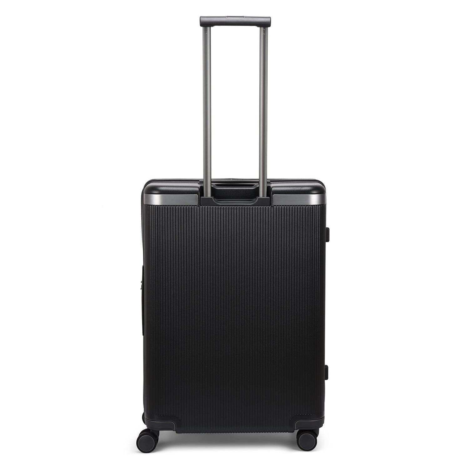 Echolac Dynasty 67cm Hardcase Non-Expandable 4 Double Wheel Check-In Luggage Trolley Vulcan Grey - PC142 24 VULCAN GREY