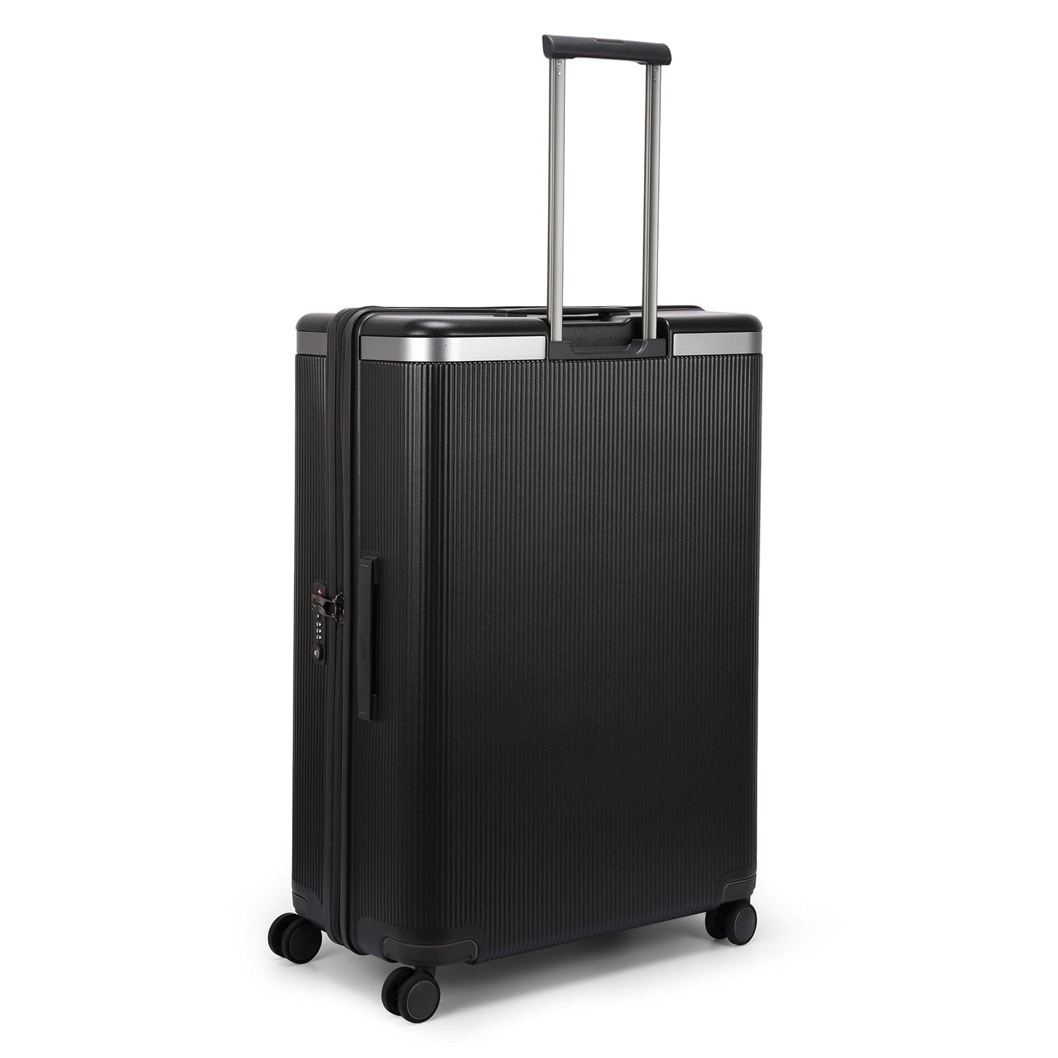 Echolac Dynasty 76.5cm Hardcase Non-Expandable 4 Double Wheel Check-In Luggage Trolley Vulcan Grey - PC142 28 VULCAN GREY
