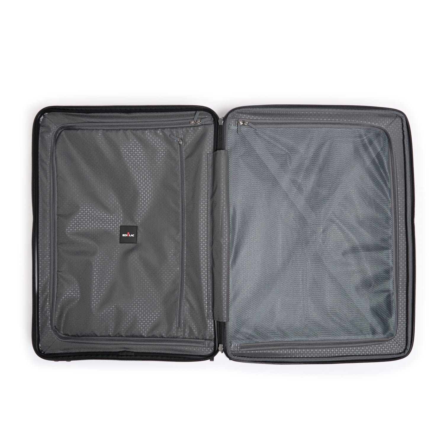 عربة حقائب سفر إيكولاك فورزا - ٥٥ سم - ٤ عجلات مزدوجة قابلة للتوسيع - أسود - PW005 20 أسود