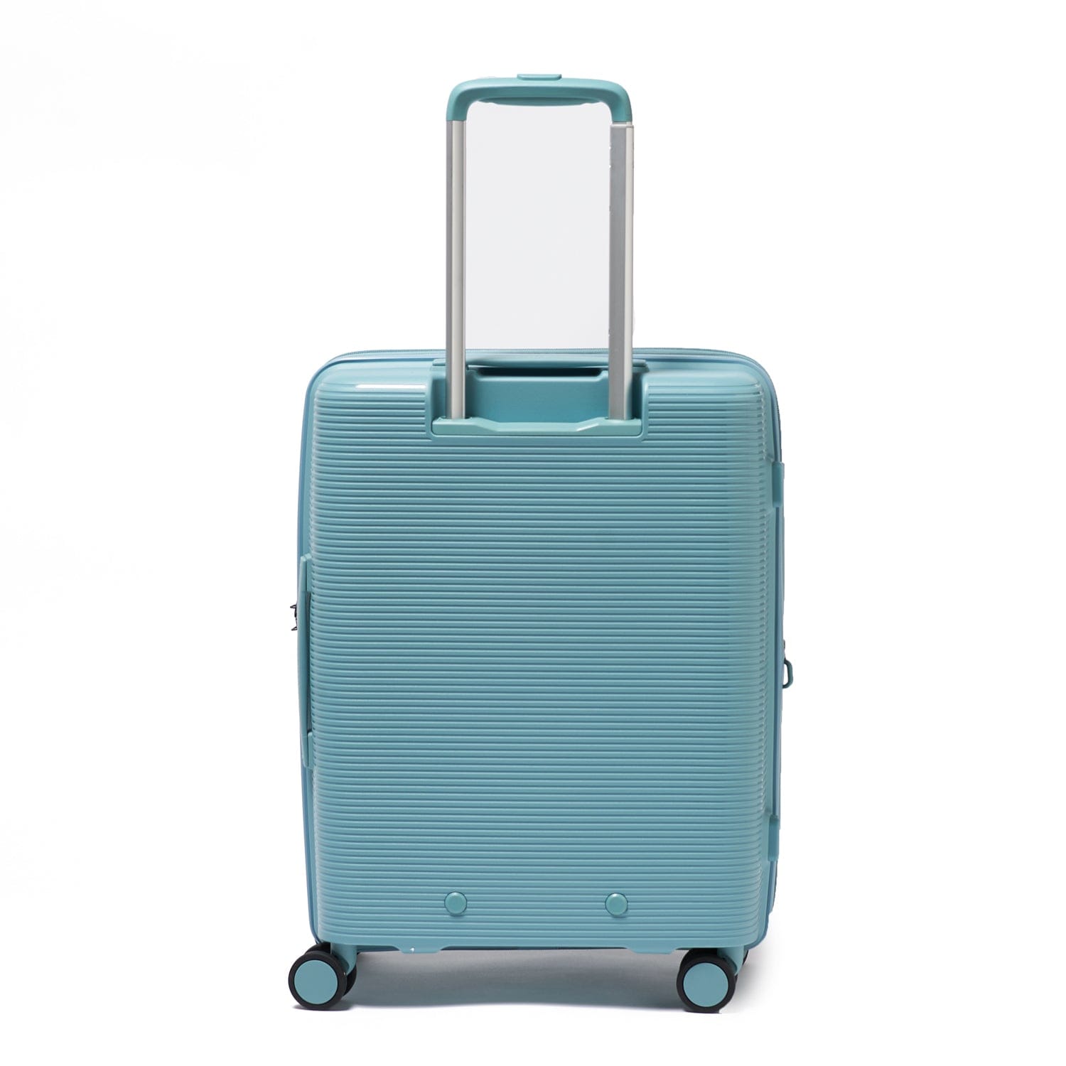 Echolac Pusion 55cm Hardcase Expandable 4 Double Wheel Cabin Luggage Trolley Blue - PW005 20 Blue