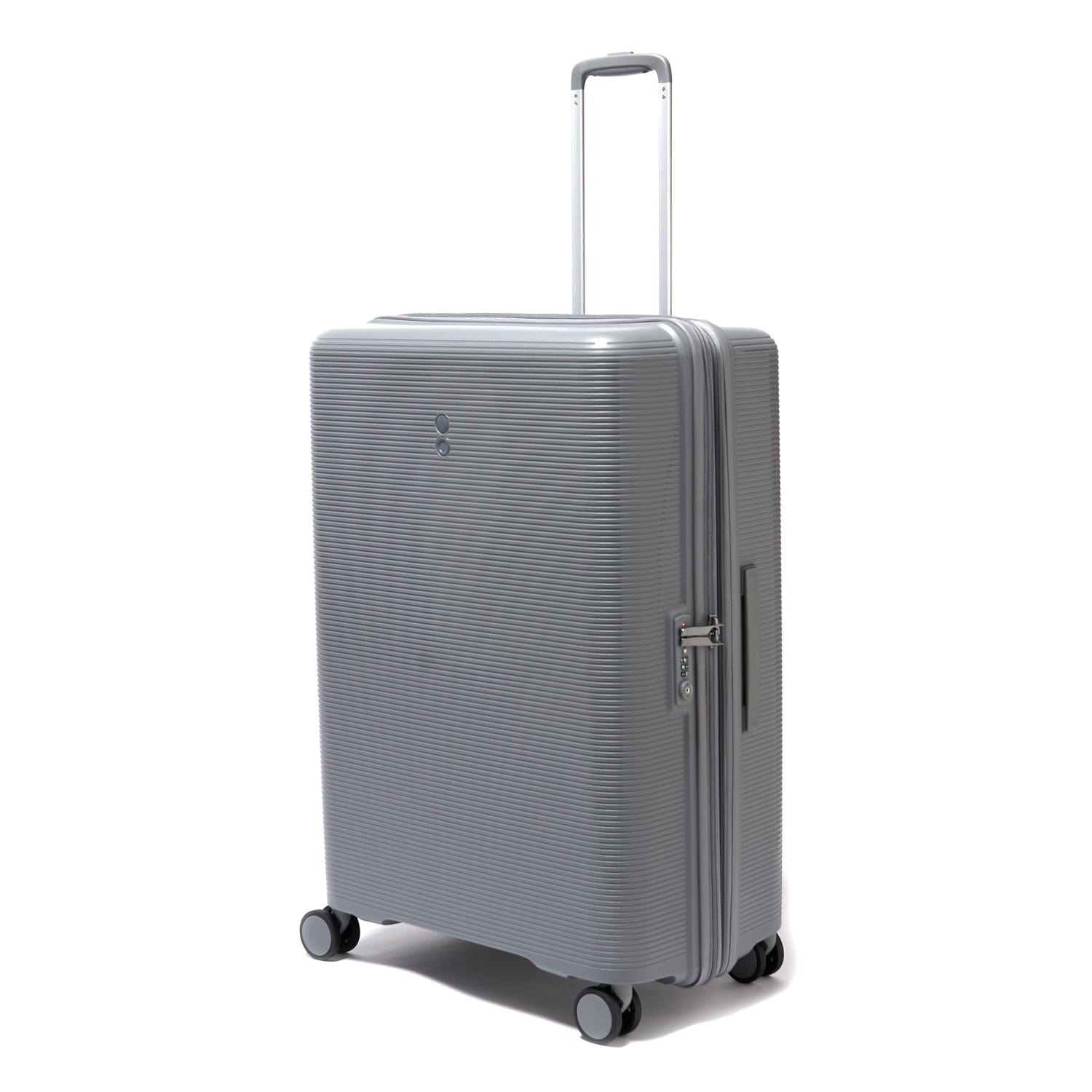Echolac Forza 75cm Hardcase Expandable 4 Double Wheel Cabin Luggage Trolley Gray - PW005 28 Arctic Grey