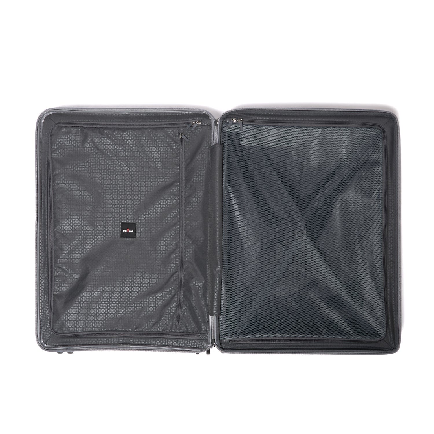 Echolac Forza 75cm Hardcase Expandable 4 Double Wheel Check-In Luggage Trolley Gray - PW005 28 Arctic Grey