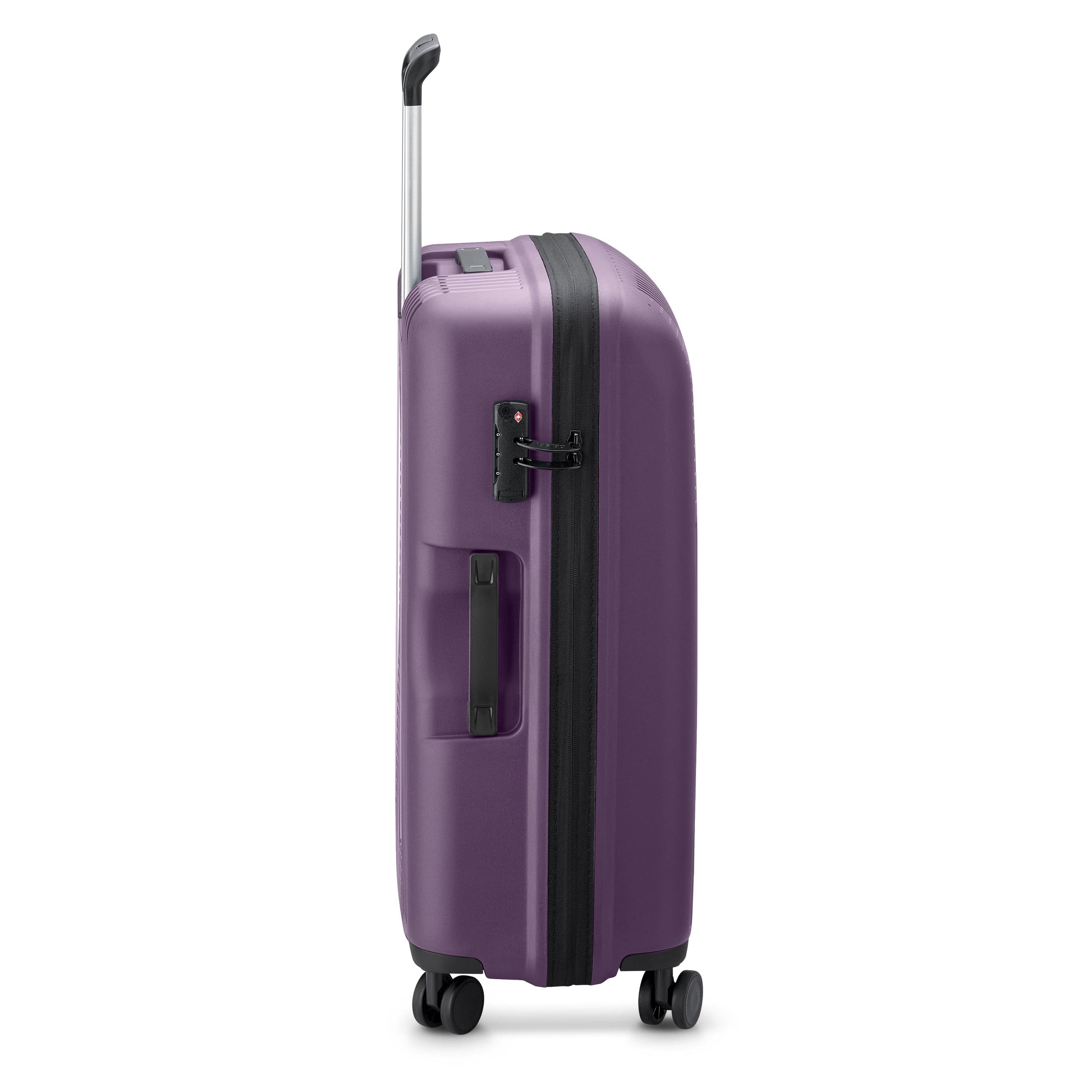 Delsey Ordener 66cm Hardcase 4 Double Wheel Check-In Luggage Trolley Purple - 00384681008