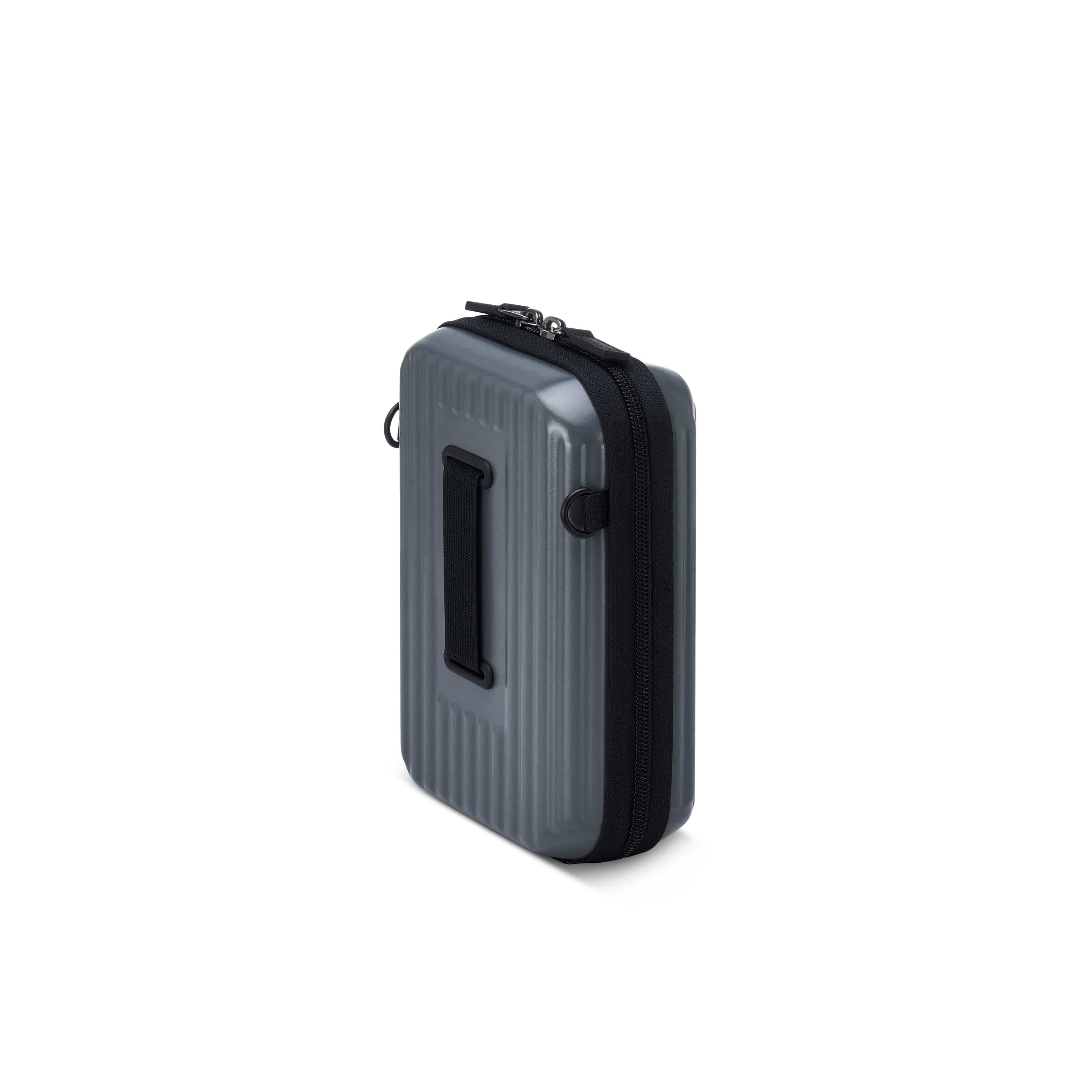 Delsey Securitime Hardcase Clutch With Removable Shoulder Strap Anthracite - 00217311501