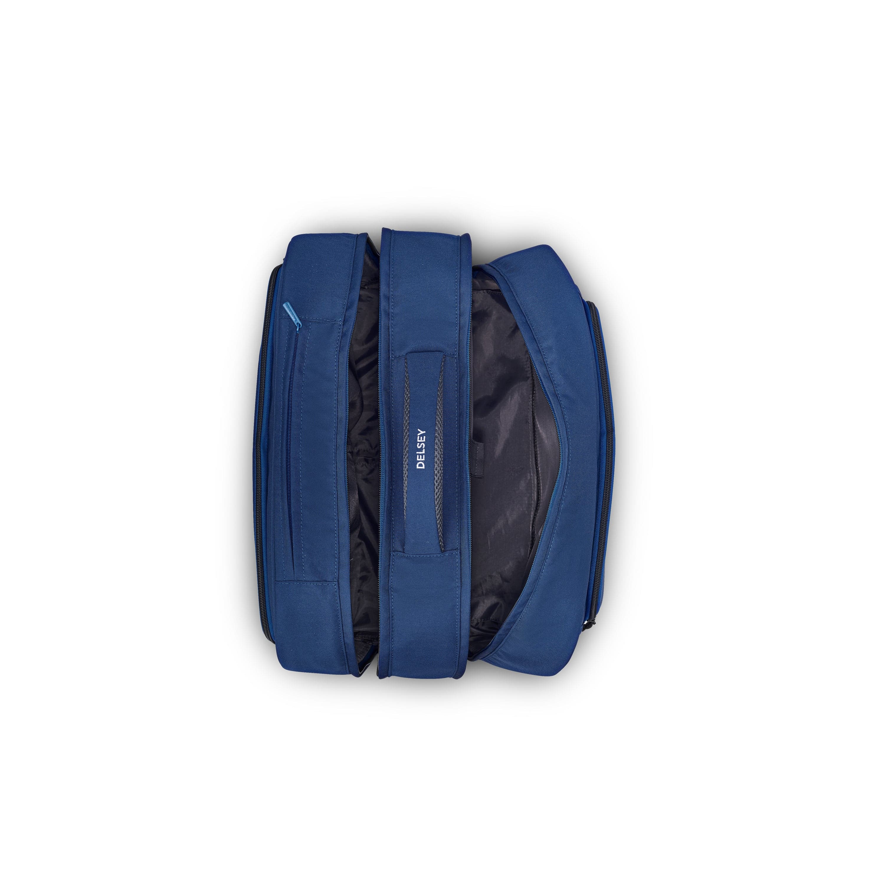 Delsey BTS 2022 حقائب مدرسية أفقية بعجلات أزرق كحلي
