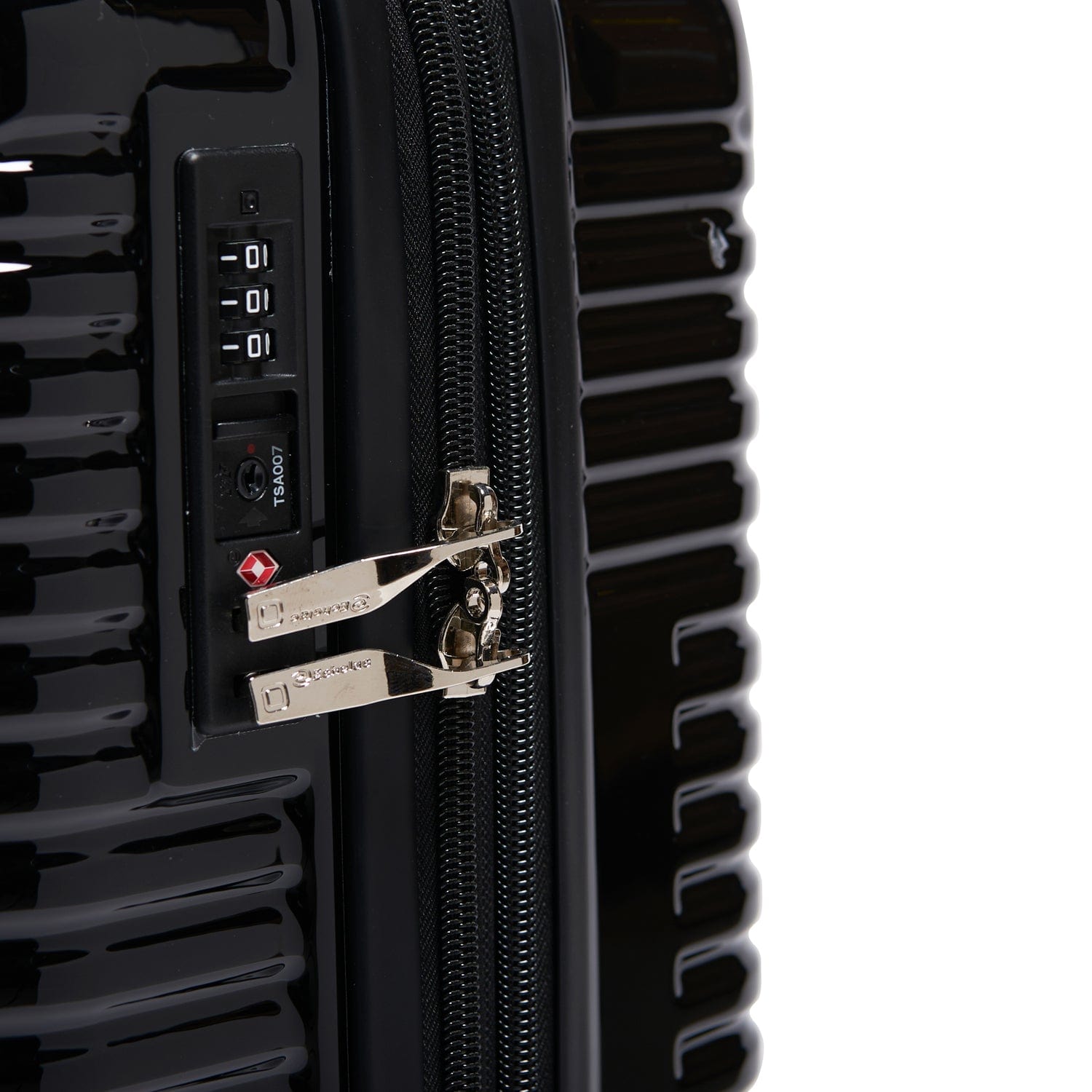 إيكولاك حقيبة سفر فاخرة 71 سم قابلة للتوسيع 4 عجلات مزدوجة تسجيل الوصول - أسود - CTH0062 S- 20 BLACK