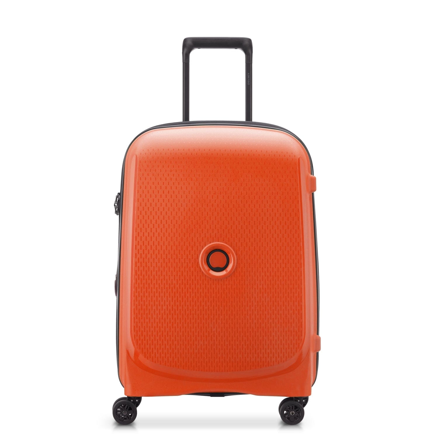 Delsey Belmont Plus 61cm Hardcase 4 Double Wheel Expandable Cabin Luggage Trolley Orange - 00386180525